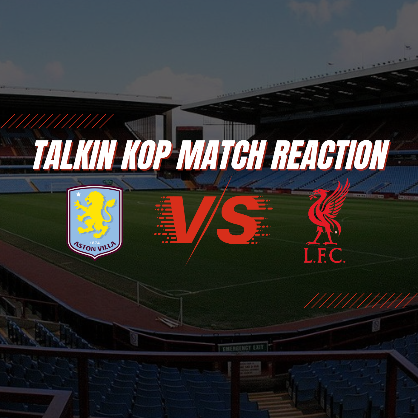 Aston Villa 2 Liverpool 2 | Live Match Reaction episode artwork