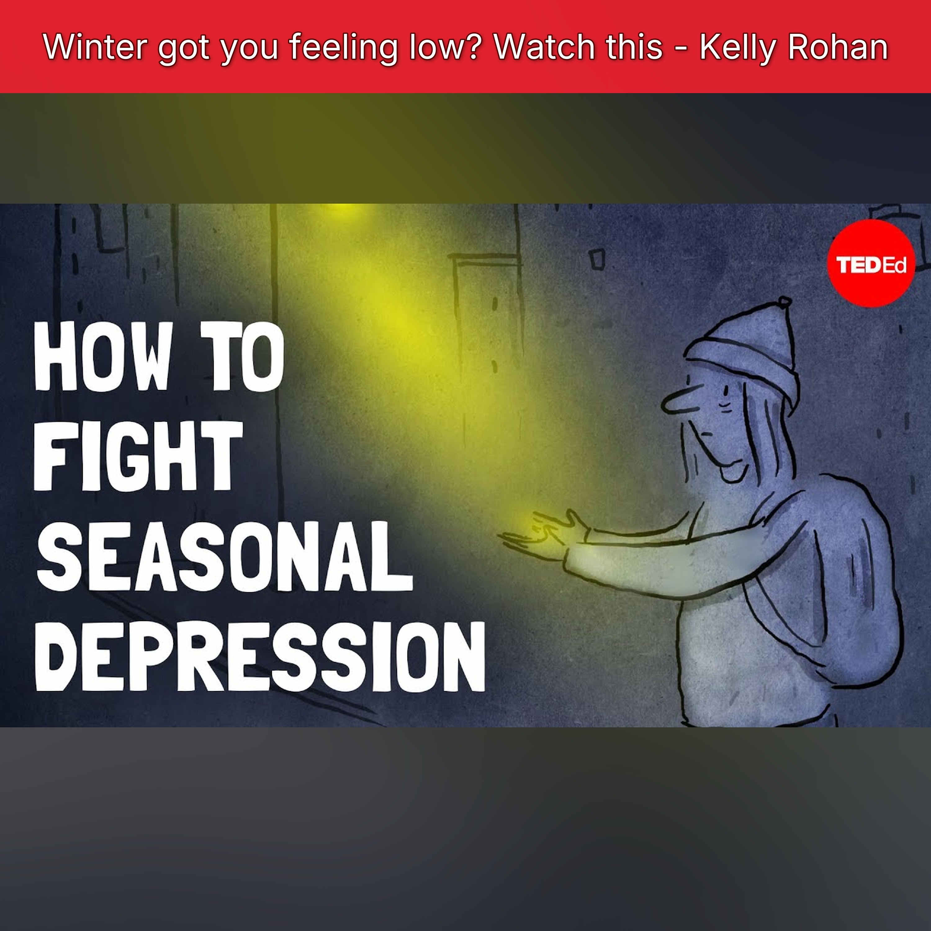 Winter got you feeling low? Watch this - Kelly Rohan episode artwork
