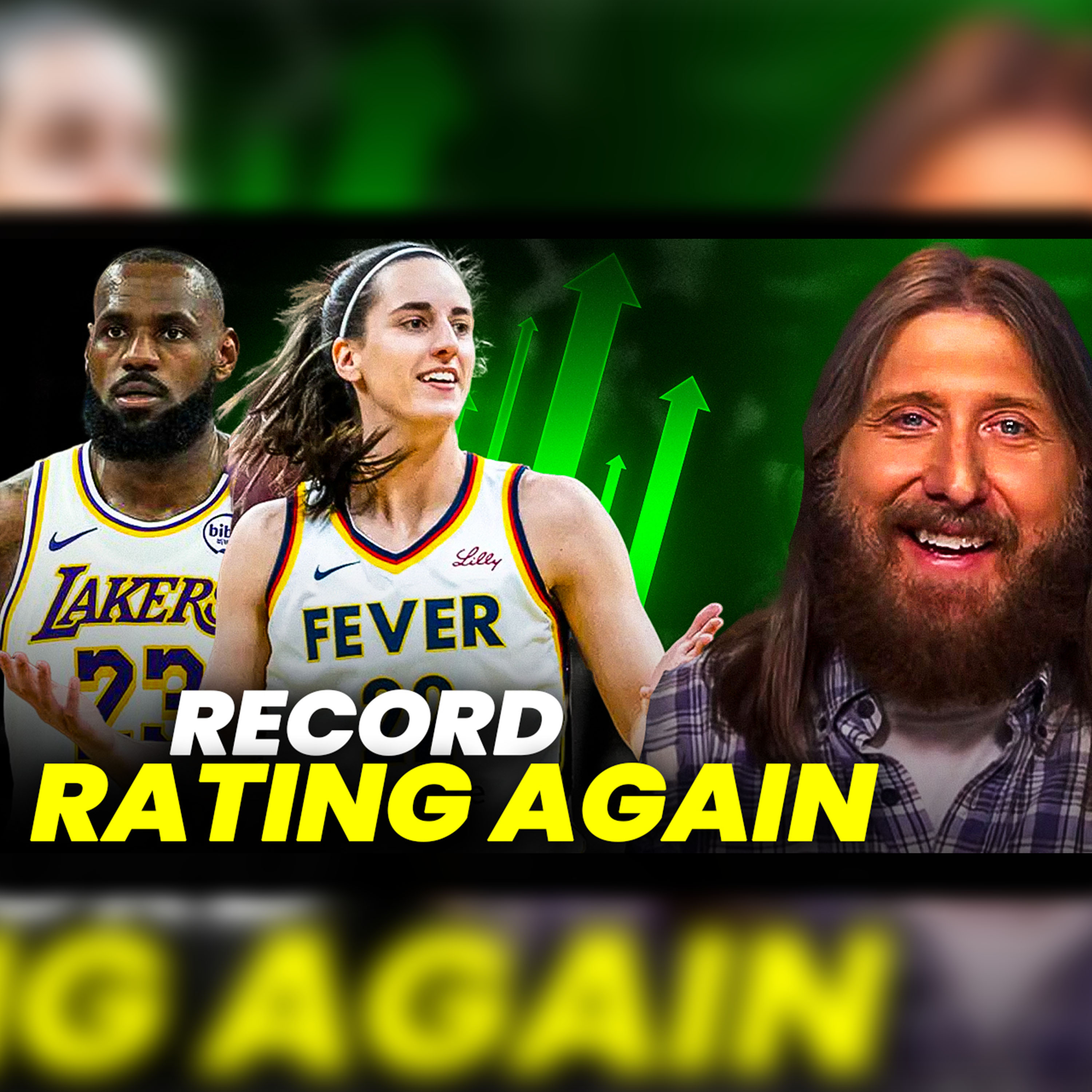 Caitlin Clark Rivals LeBron Preseason Ratings, Freedom From Oppressive Rulers + David Aldridge | episode artwork