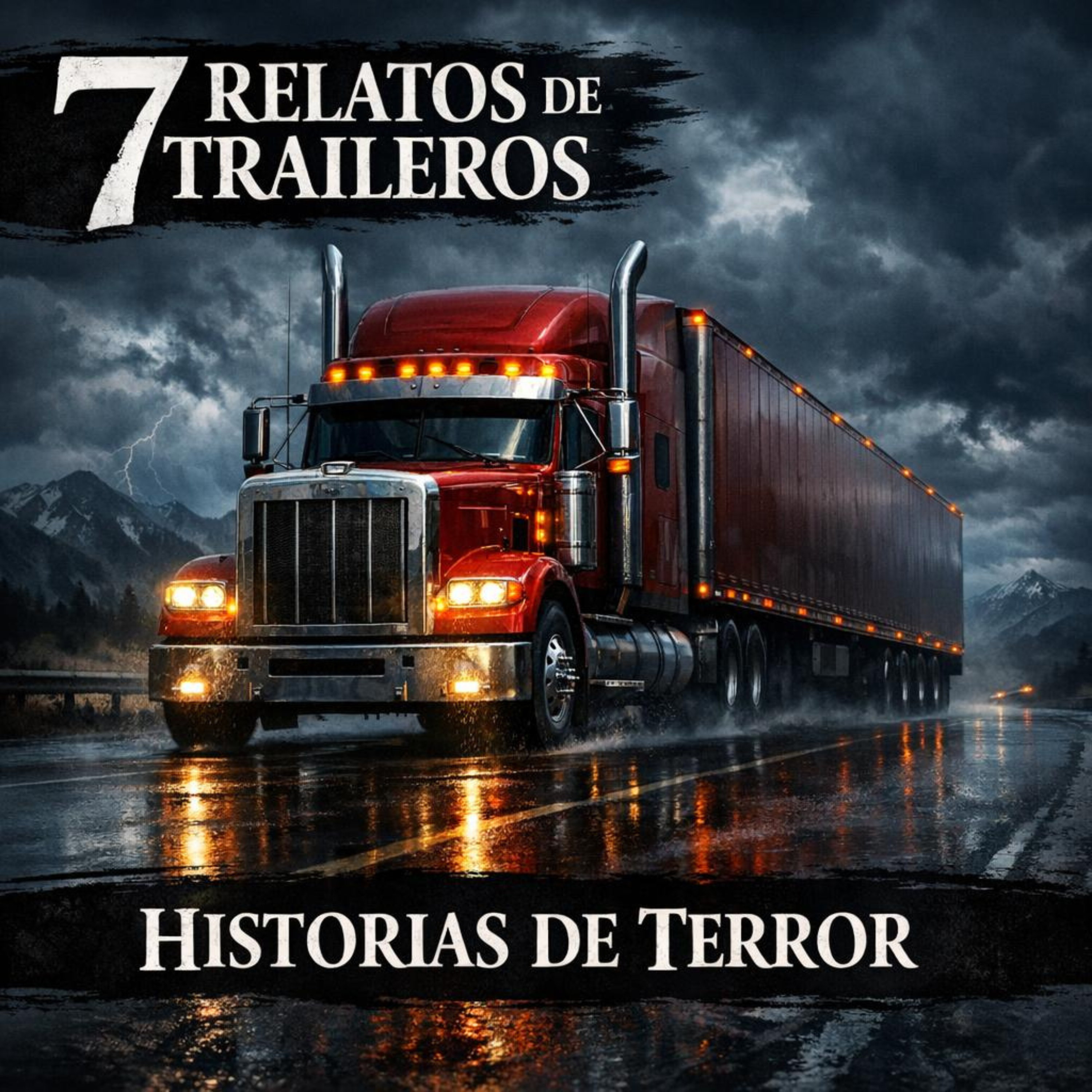 7 HISTORIAS ATERRADORAS DE TRAILEROS MEXICANOS | 1 HORA DE RELATOS Basados en Carreteras Malditas episode artwork