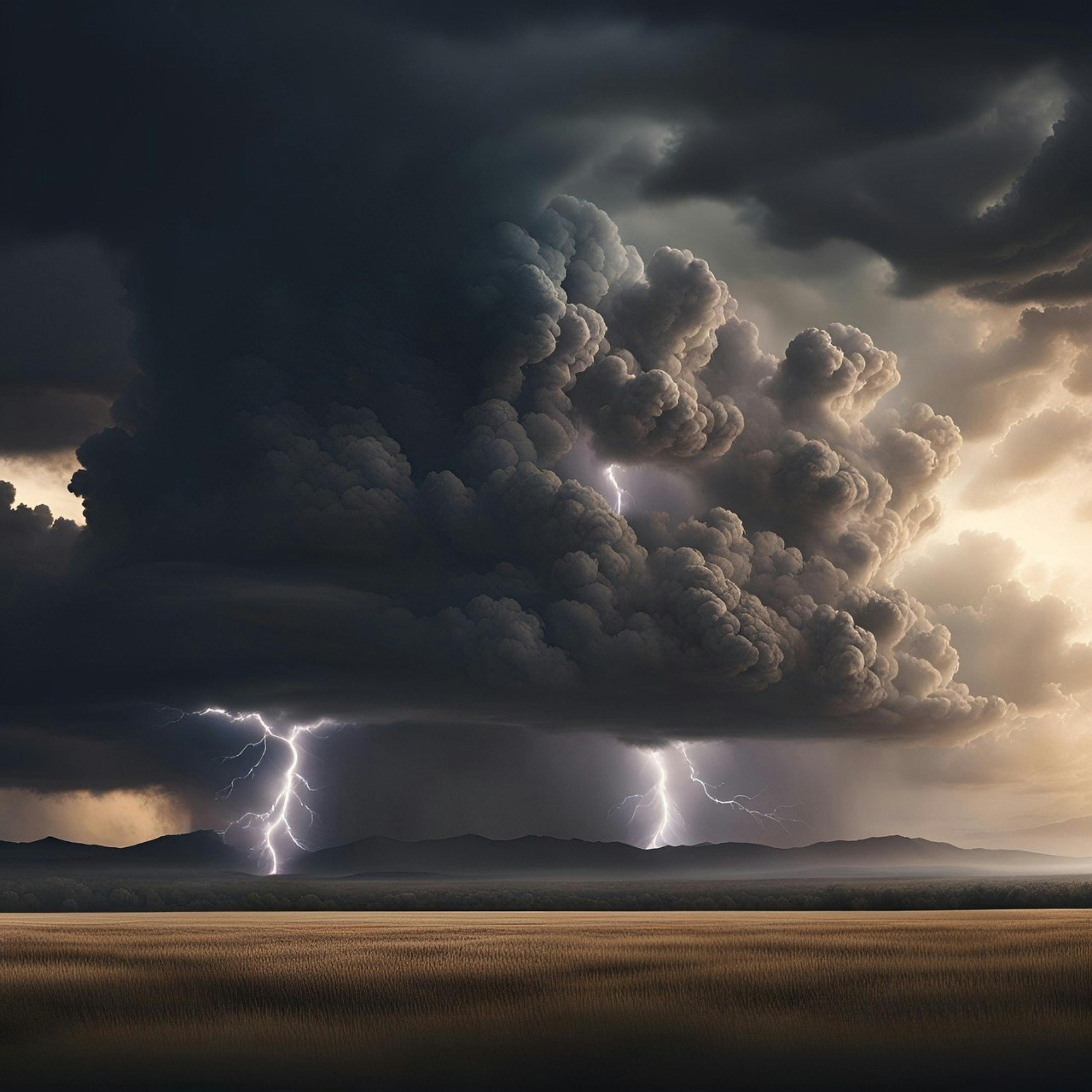 😴⛈️🎵 Soothing THUNDERSTORM, Gentle RAIN, Relaxing MELODY for Restorative SLEEP episode artwork