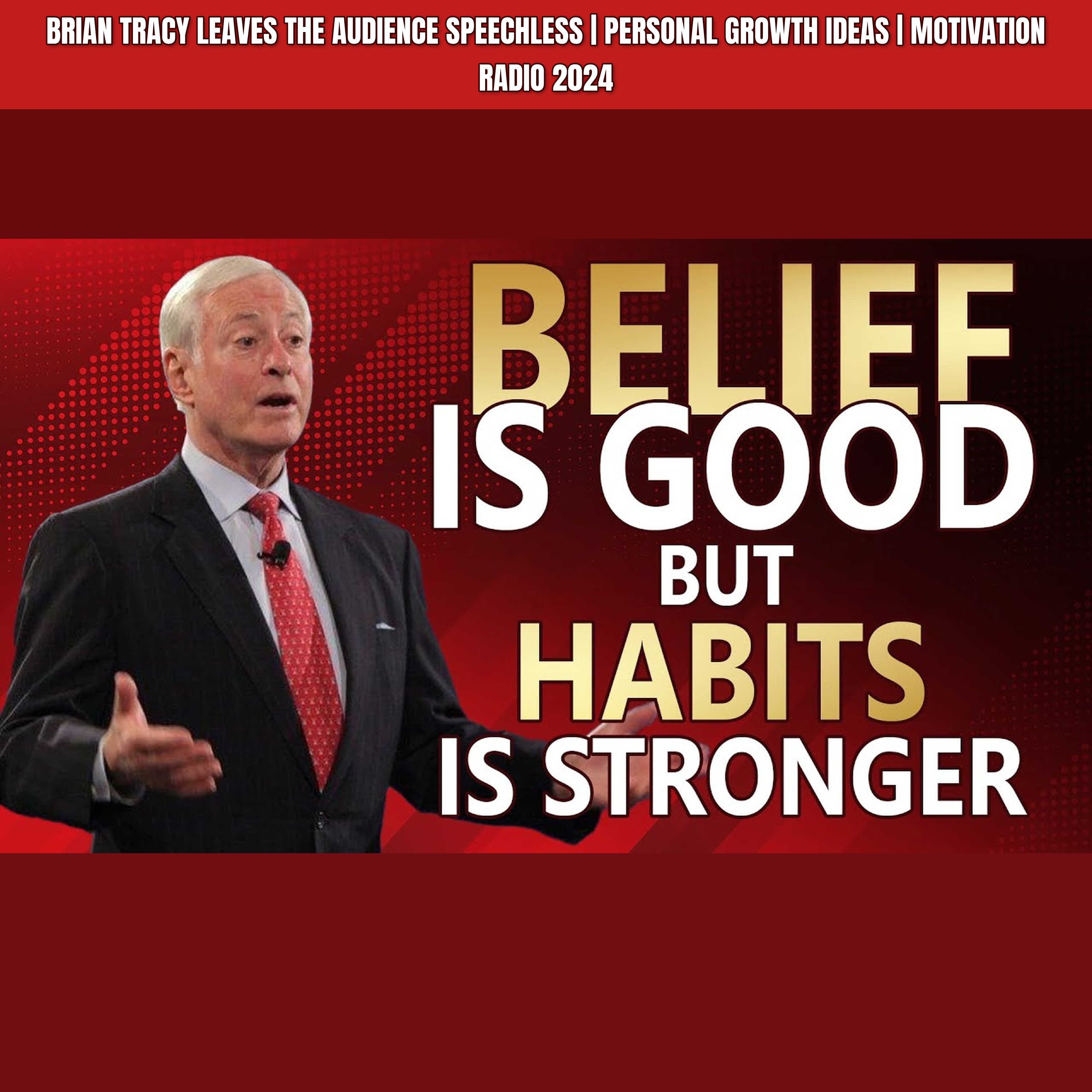 Brian Tracy Leaves the Audience SPEECHLESS | Personal Growth Ideas | Motivation Radio 2024 episode artwork
