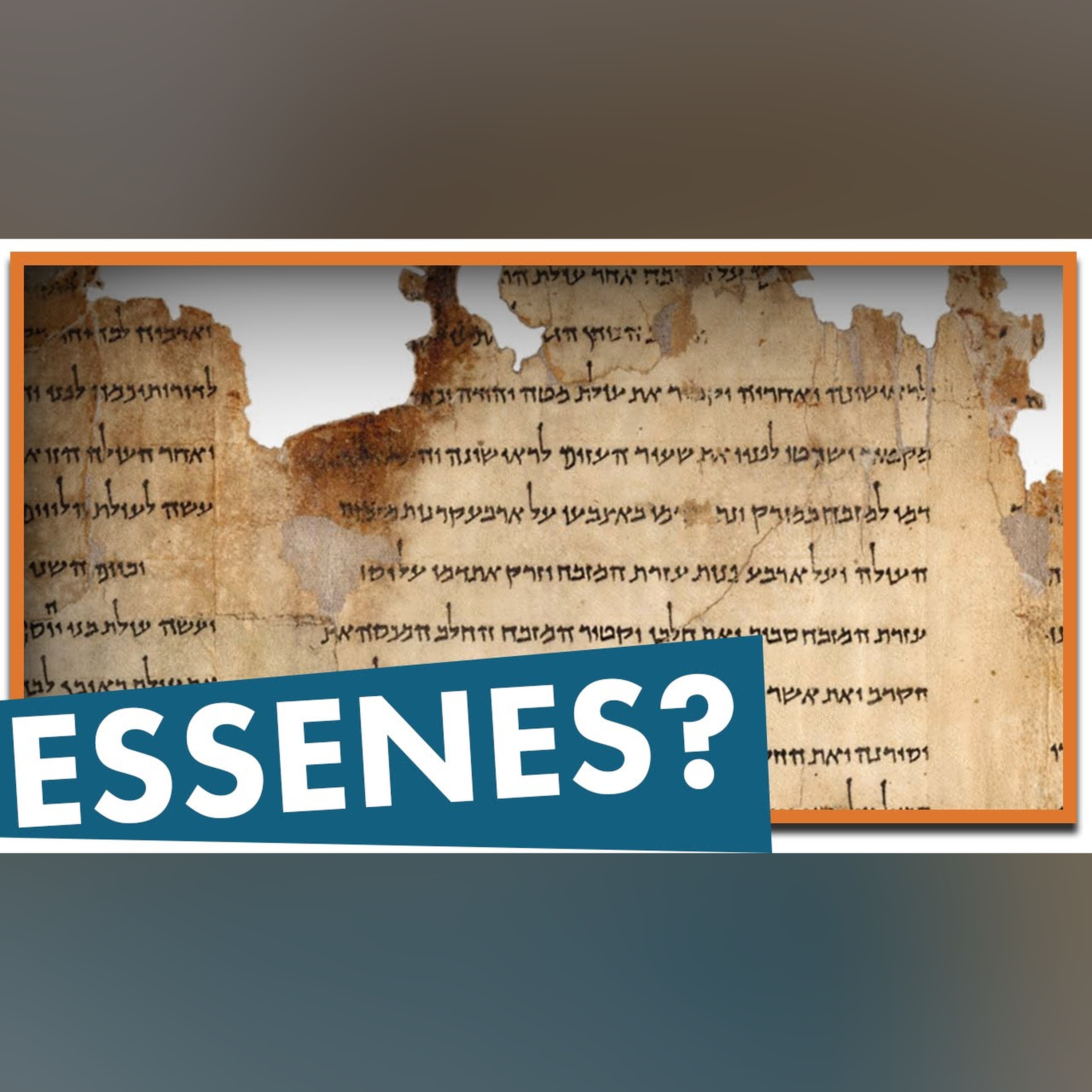 Who Wrote the Dead Sea Scrolls? episode artwork