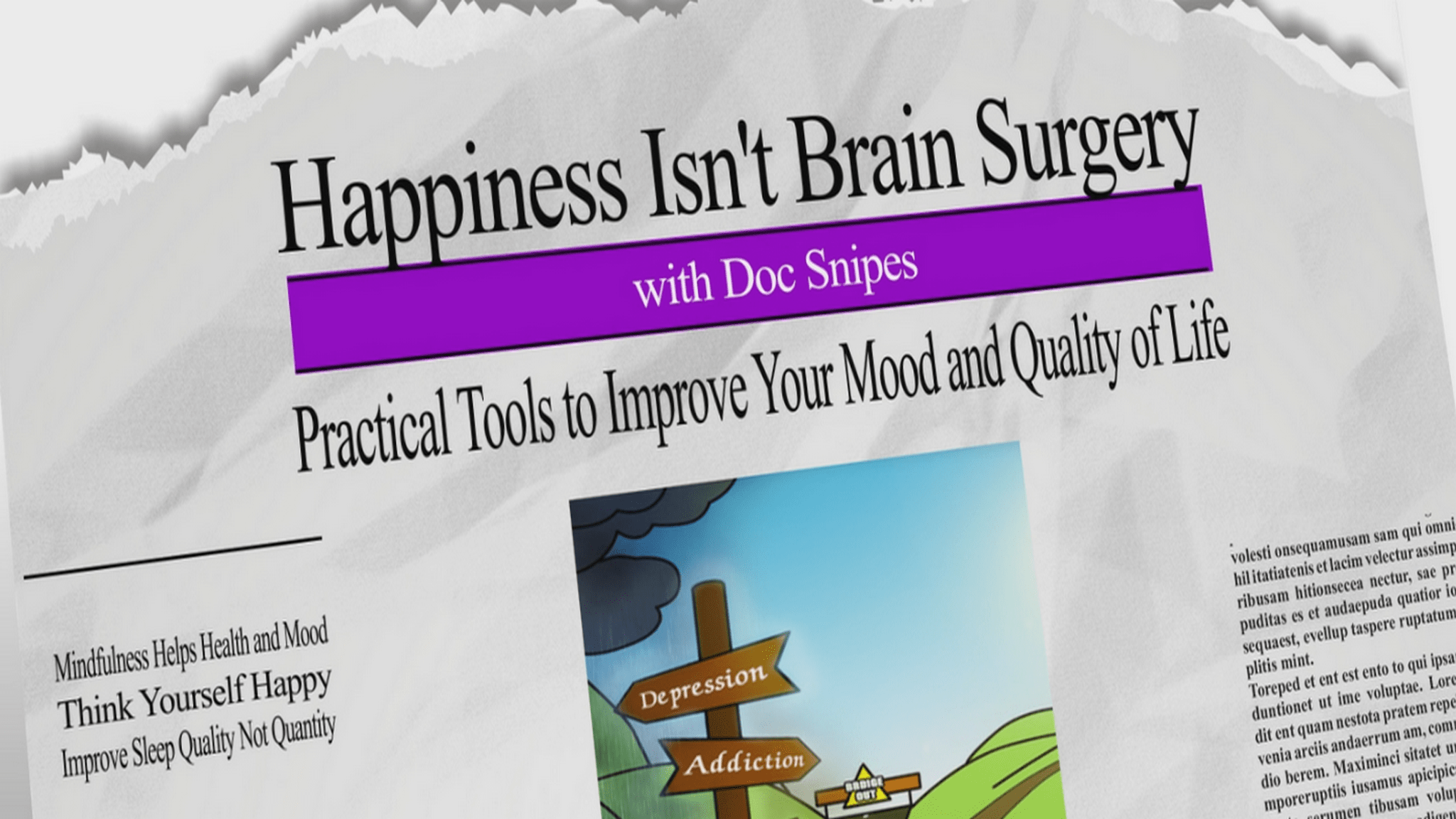 Cognitive Interventions for Depression