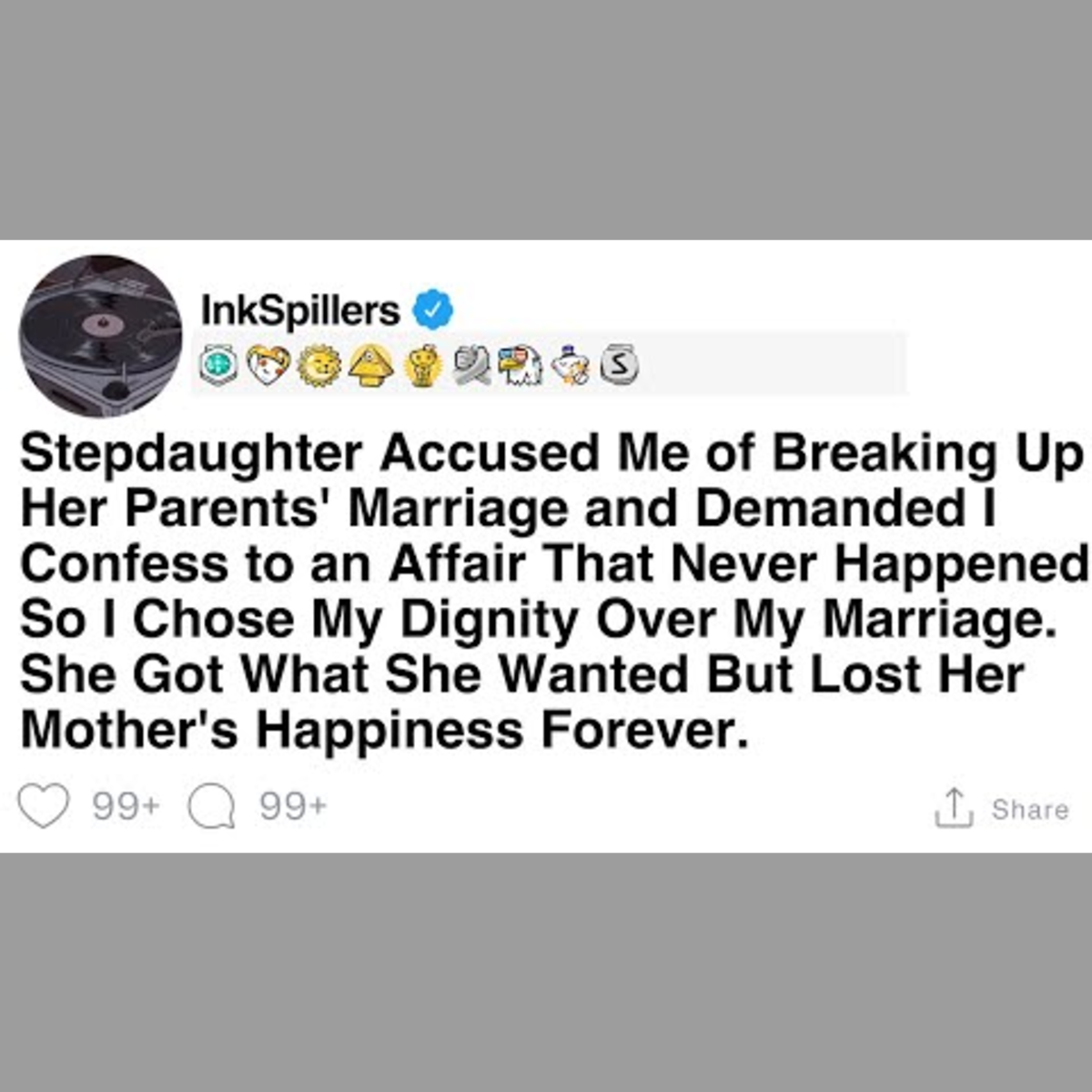 Stepdaughter Blames Me for Her Parents' Divorce, Demands I Admit to an Affair