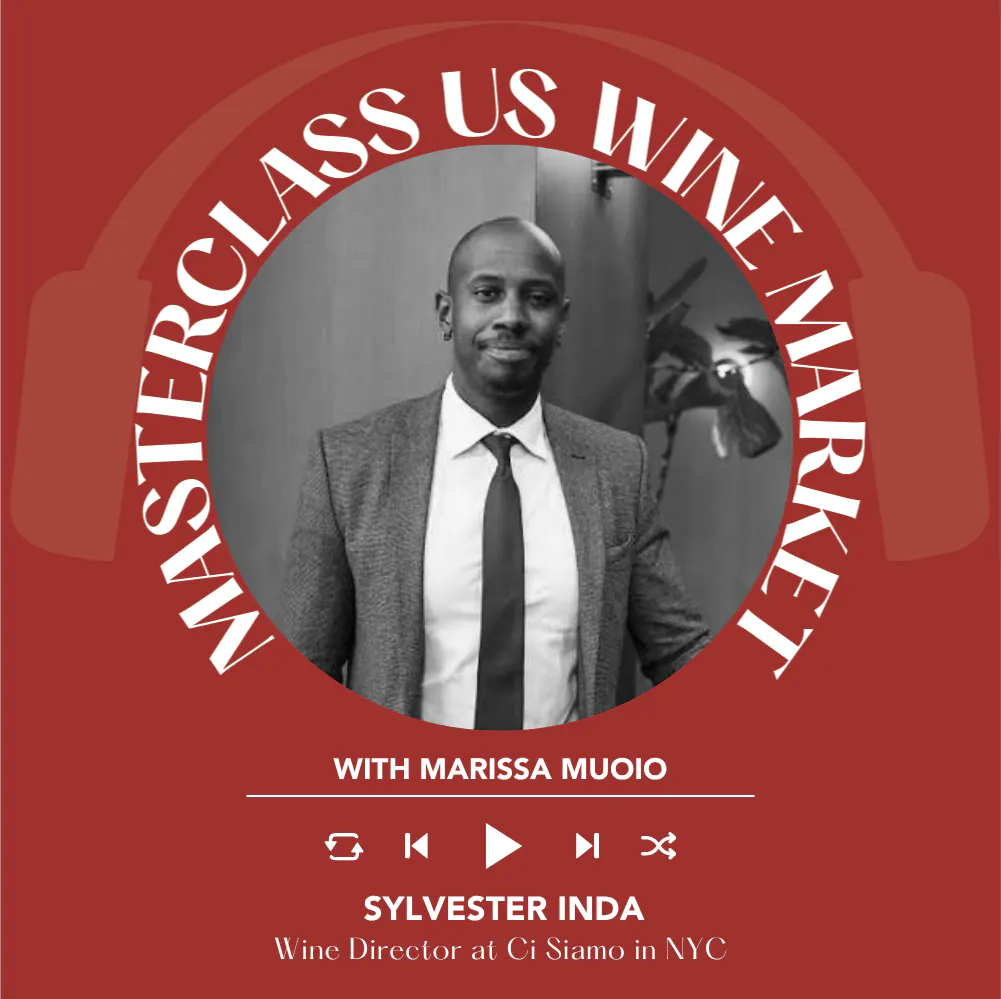 Ep. 2760 Winning the Restaurant Floor: Training, Education & Italian Wine with Sylvester Inda of Ci Siamo | Masterclass US Wine Market episode artwork