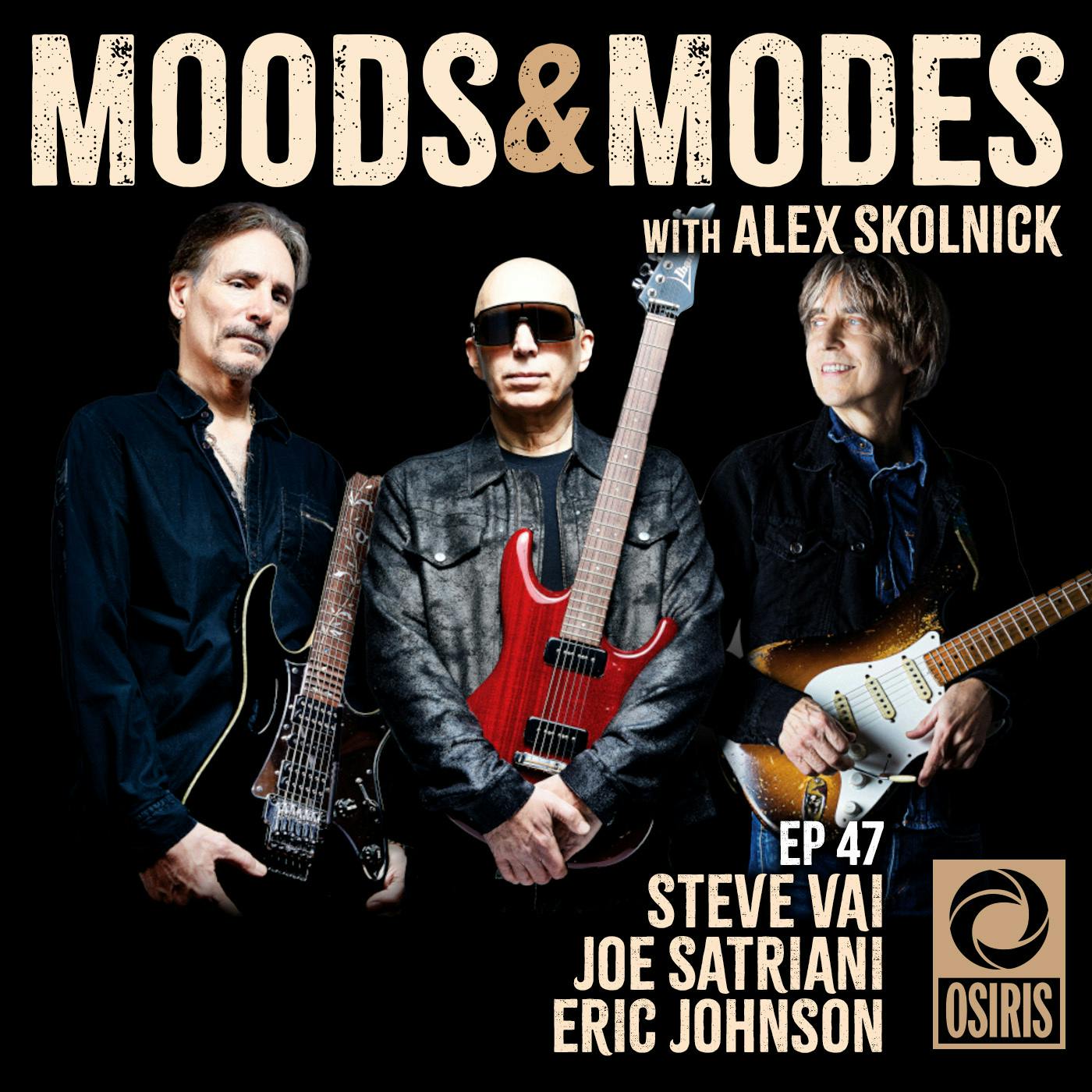 Joe Satriani, Steve Vai, and Eric Johnson