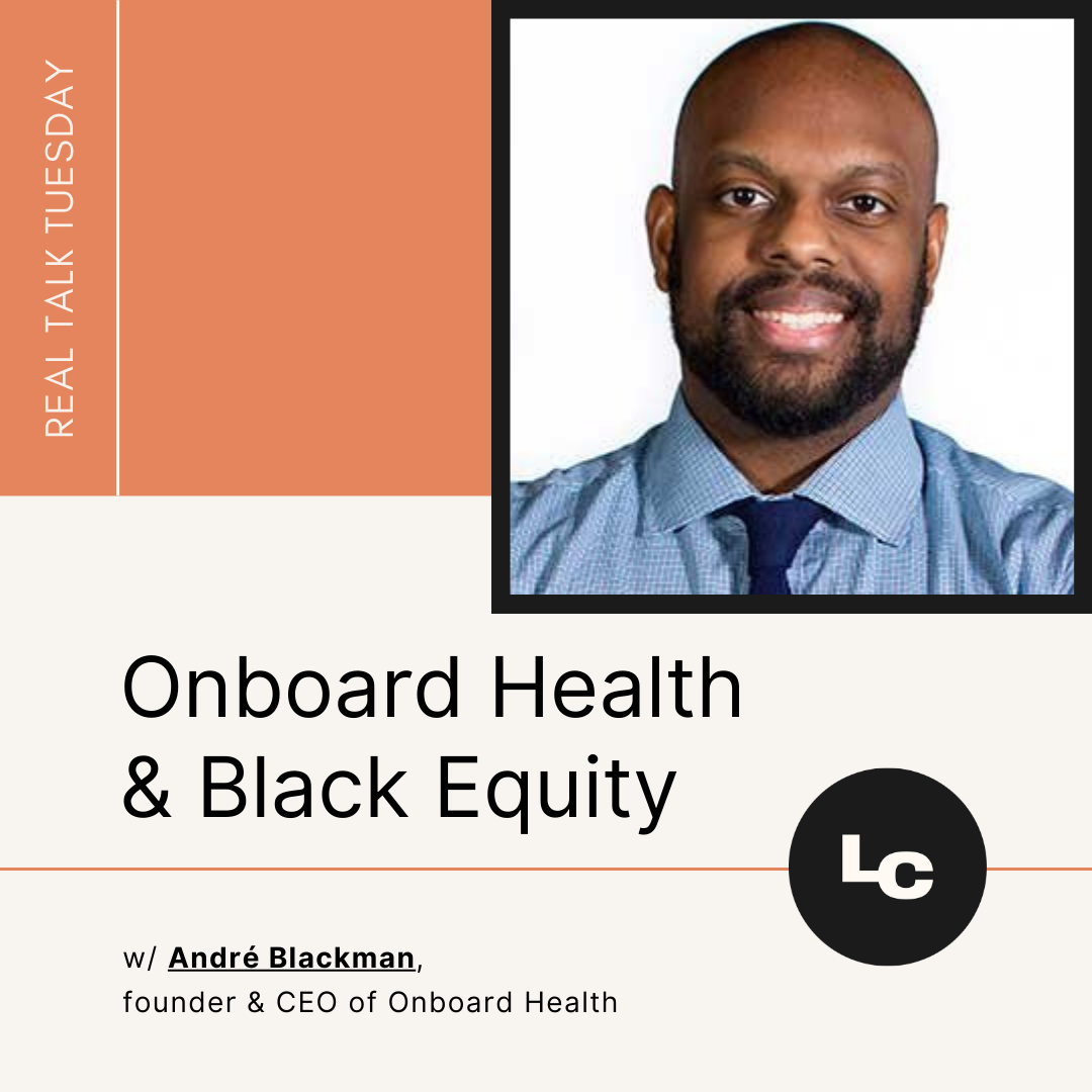 Onboard Health & Black Equity (w/ André Blackman) episode artwork