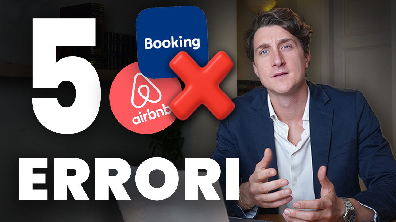5 ERRORI che ti fanno perdere soldi se fai AFFITTI BREVI