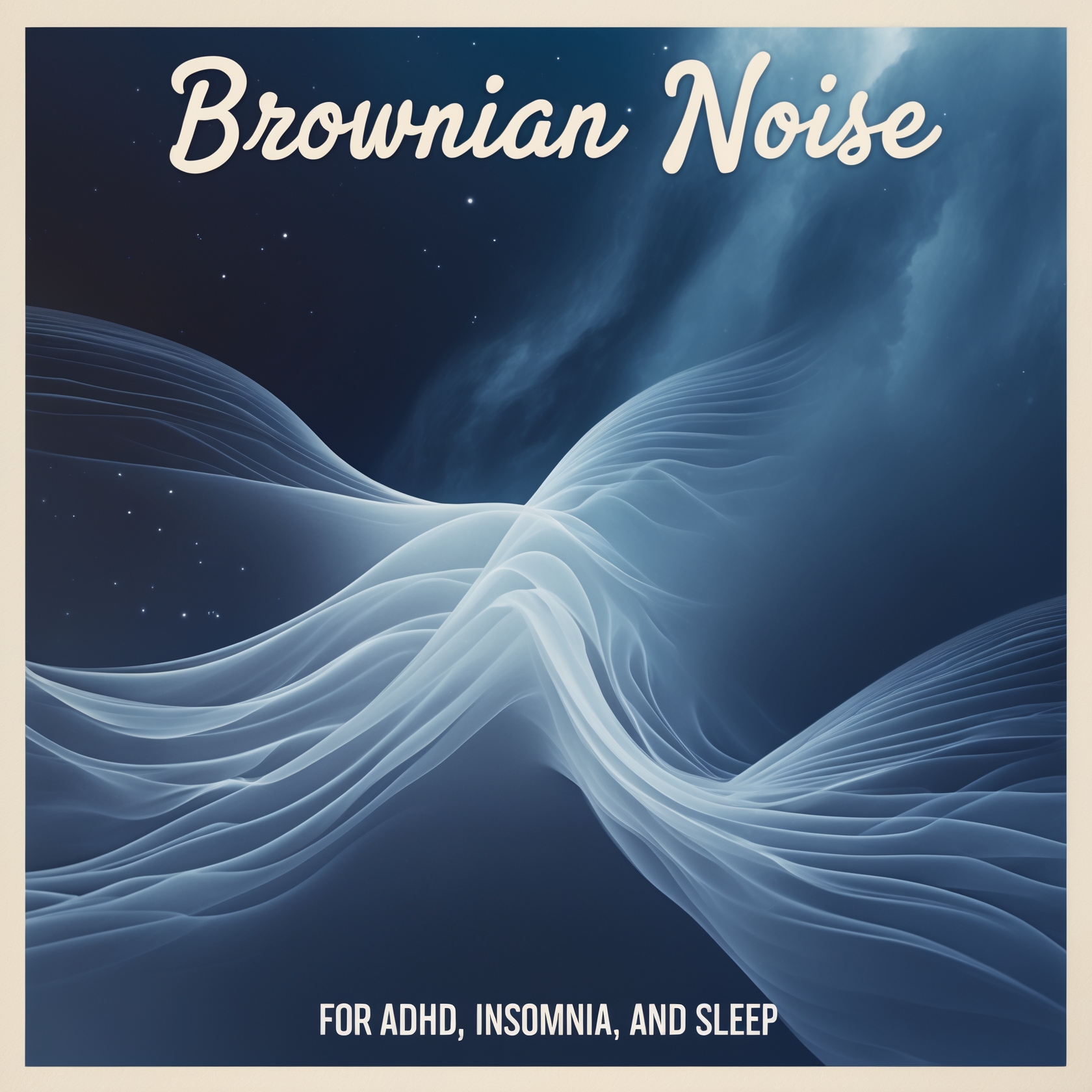Brownian Noise With Rain & Thunder Sounds for ADHD, insomnia and Sleep - 8 hours brown noise adhd