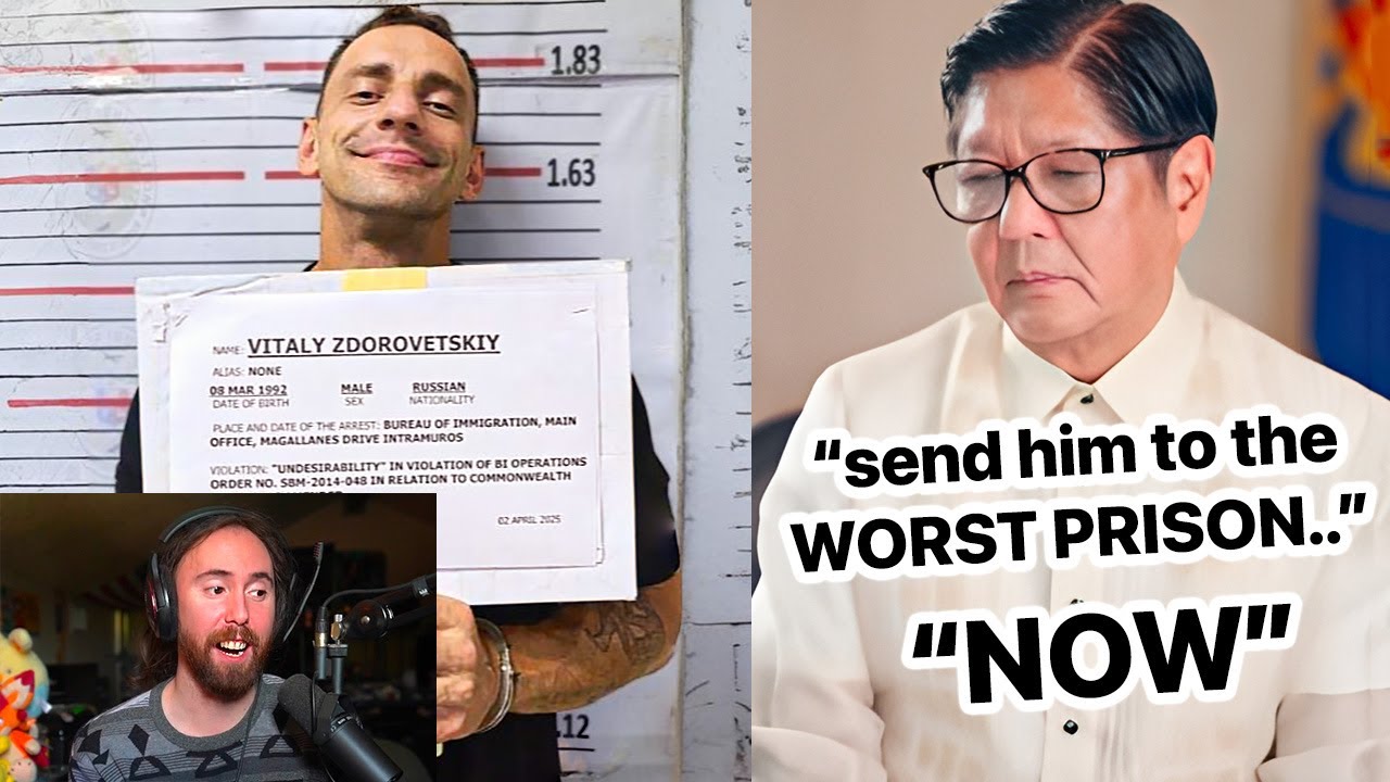 Philippines President reacted to the IRL streamer | Asmongold TV