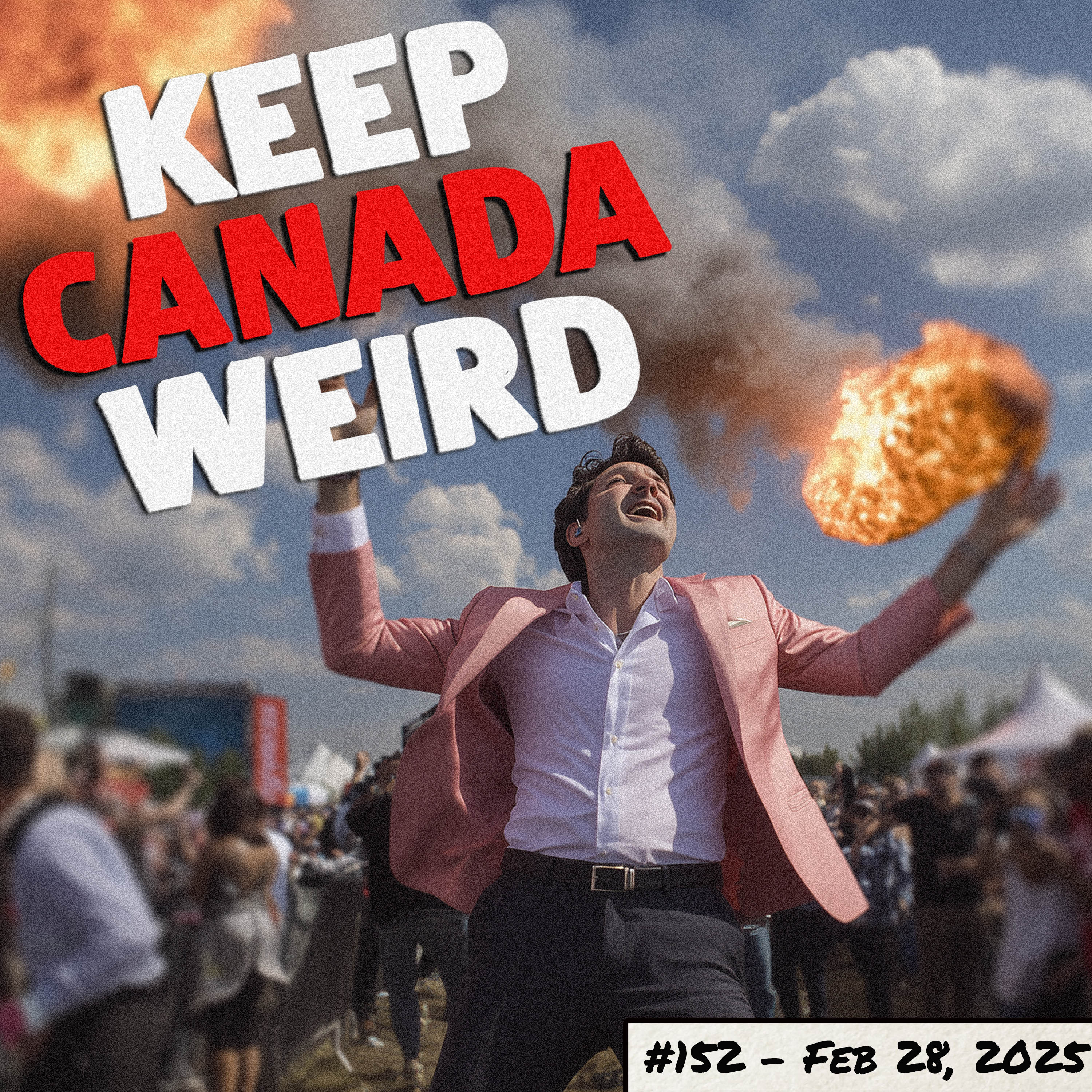 153 - Feb 28, 2025 - Xav Trudeau, Asteroid 2024YR24, CITYLUX, and Quebec's Weird Nightshift Law episode artwork