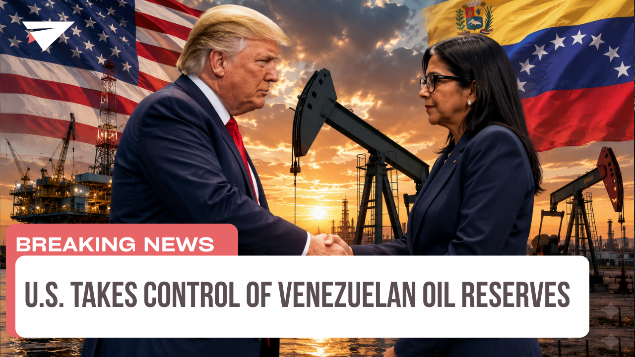 U.S. Takes Control Of Venezuelan Oil Reserves, Breaking News episode artwork