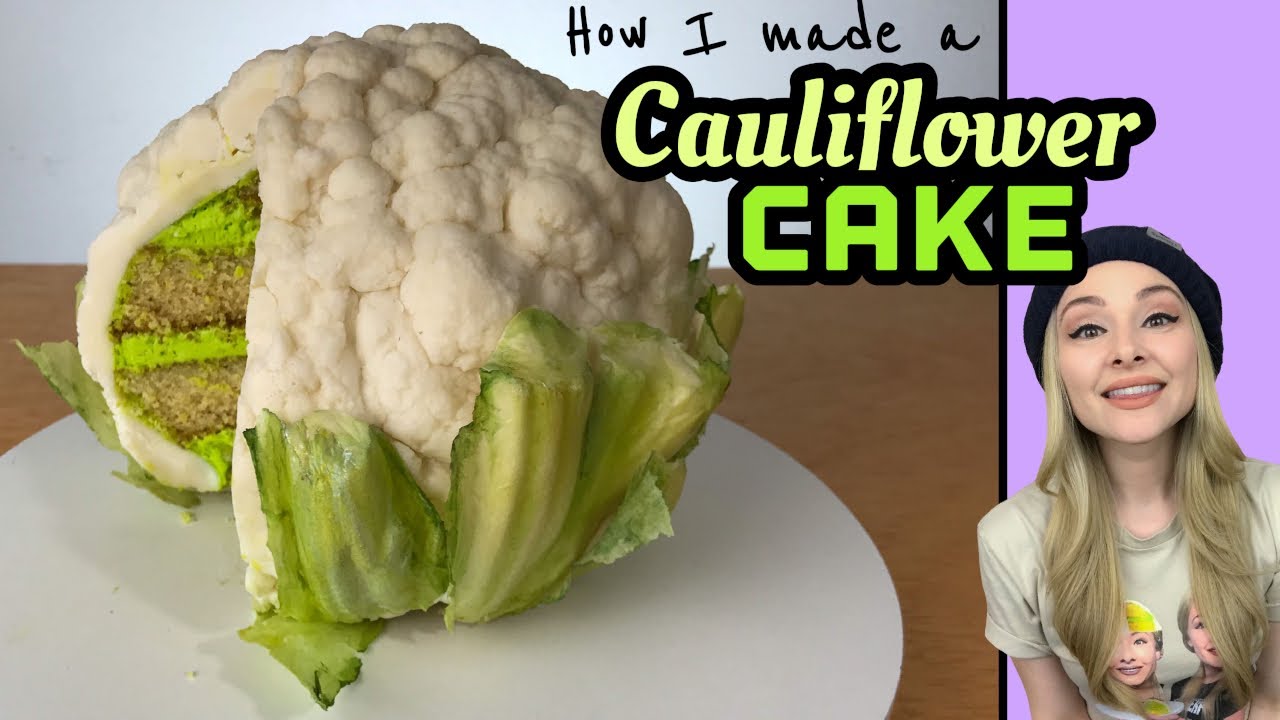 Making an epic HYPERREALISTIC Cauliflower CAKE episode artwork