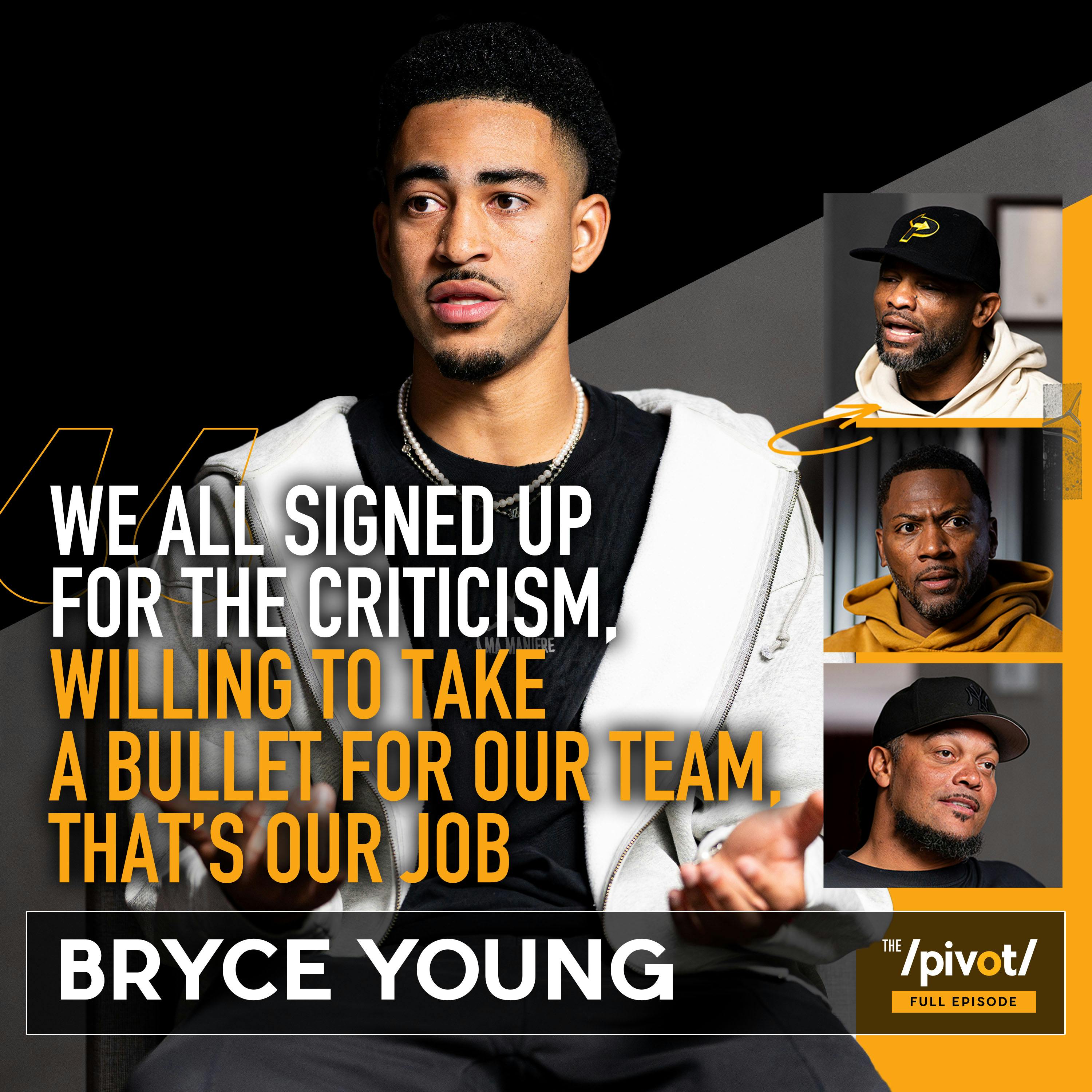 Bryce Young Carolina Panthers Quarterback reflects on playoff run, finally hitting his stride, opens up on the one night that changed his mindset, pressures of being the No. 1 NFL pick , bond with CJ Stroud and why he will never eat raccoon.