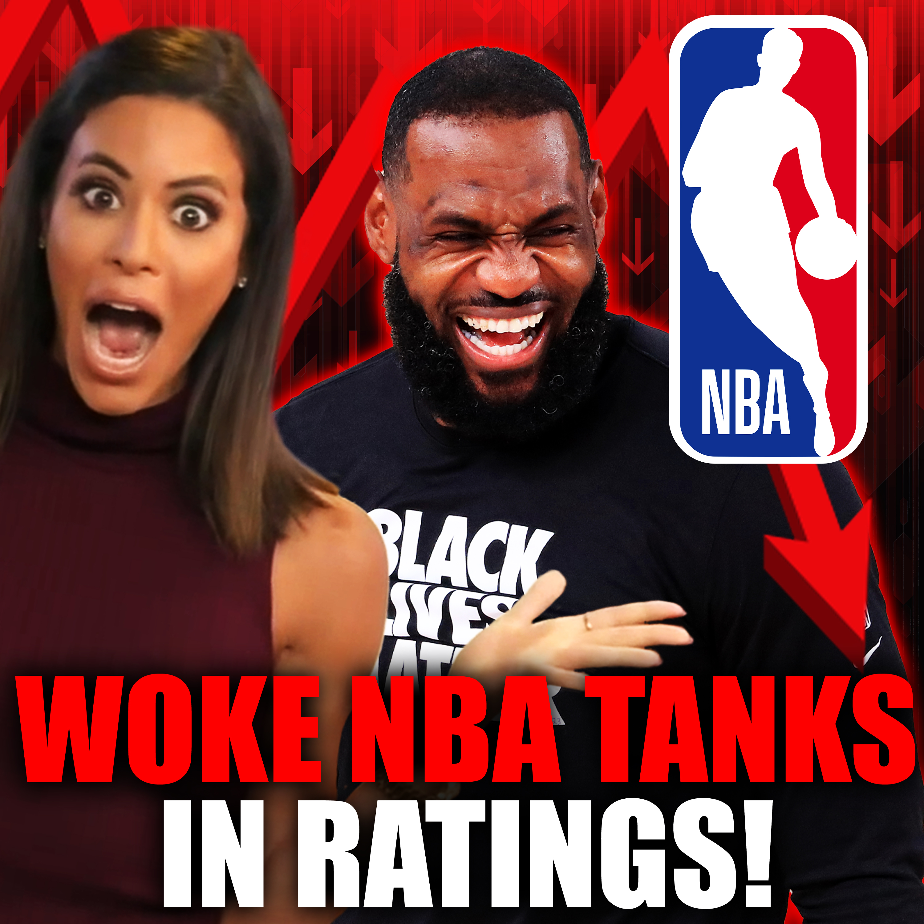 NBA Ratings TANK Proving Wokeness is DEAD! + Melissa Trump | episode artwork