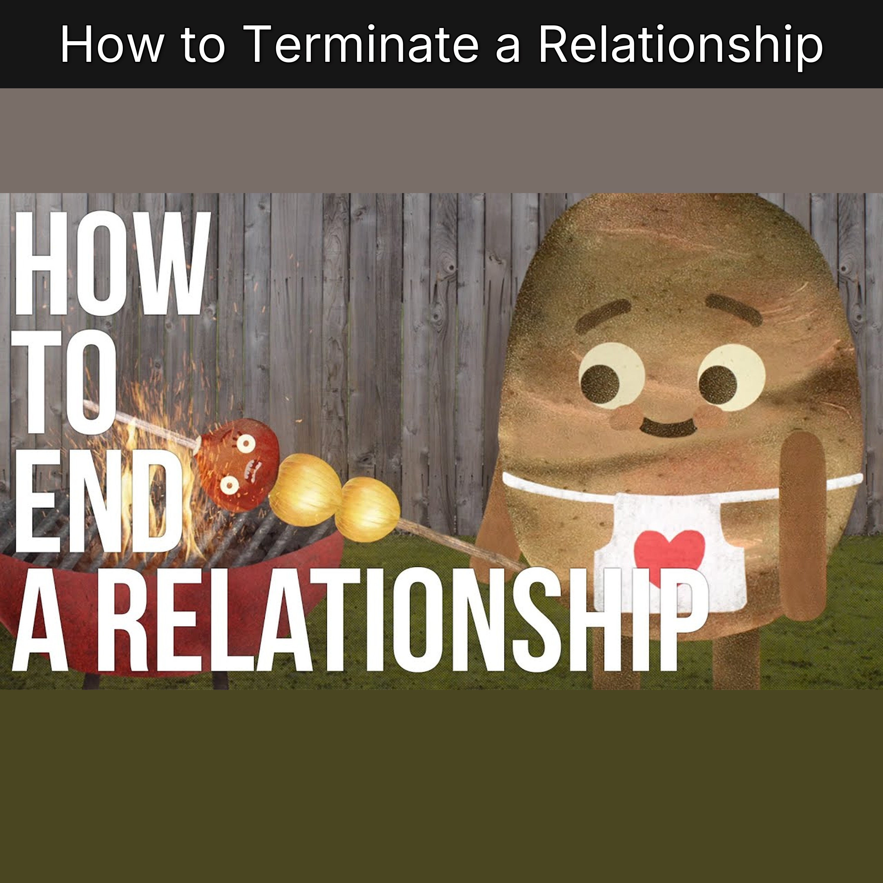 How to Terminate a Relationship episode artwork