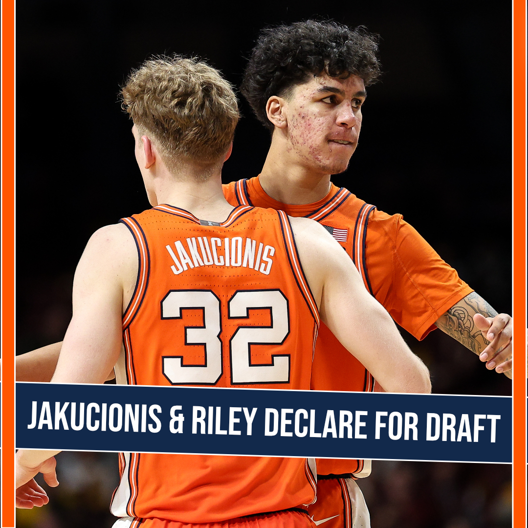 Ep. 978 - Jakucionis & Riley declare for NBA Draft; Could Illini & Adam Miller reunite?