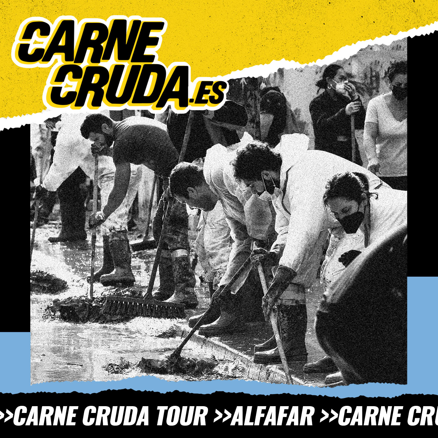 València, el barrio salva al barrio: Carne Cruda desde Alfafar