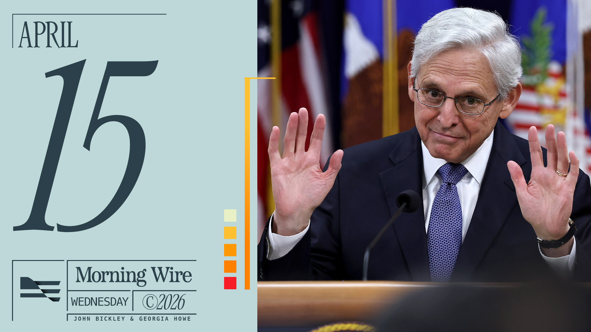 Iran’s Options Narrow & Biden DOJ’s Pro-Abortion Collusion? | 4.15.26