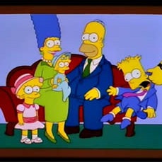 The Simpsons S7E11 "Marge Be Not Proud" episode artwork