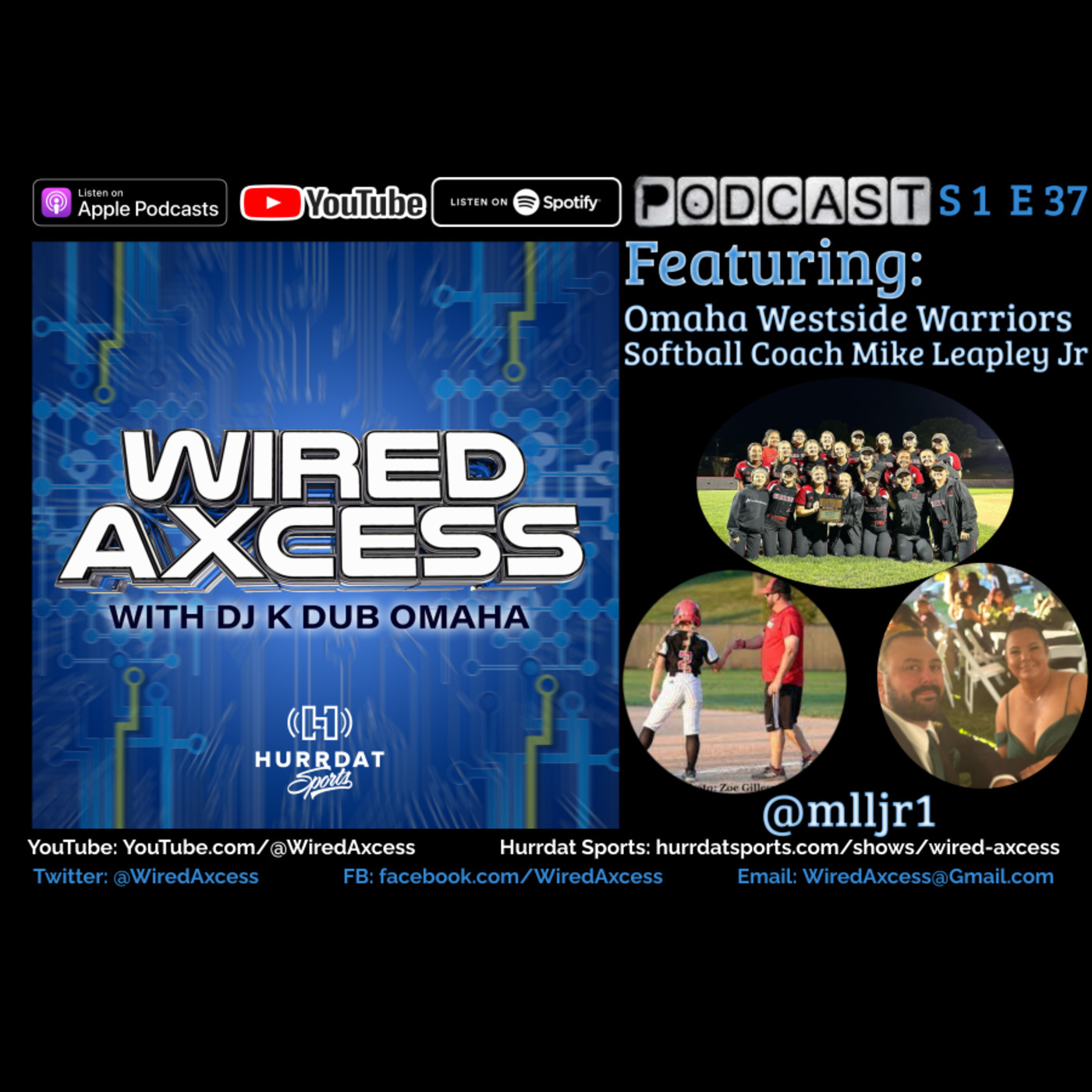 S 1 E 37 - Omaha Westside Warriors Softball Coach Mike Leapley Jr - From Assistant To Interim to Head Coach of A State Softball Contender episode artwork