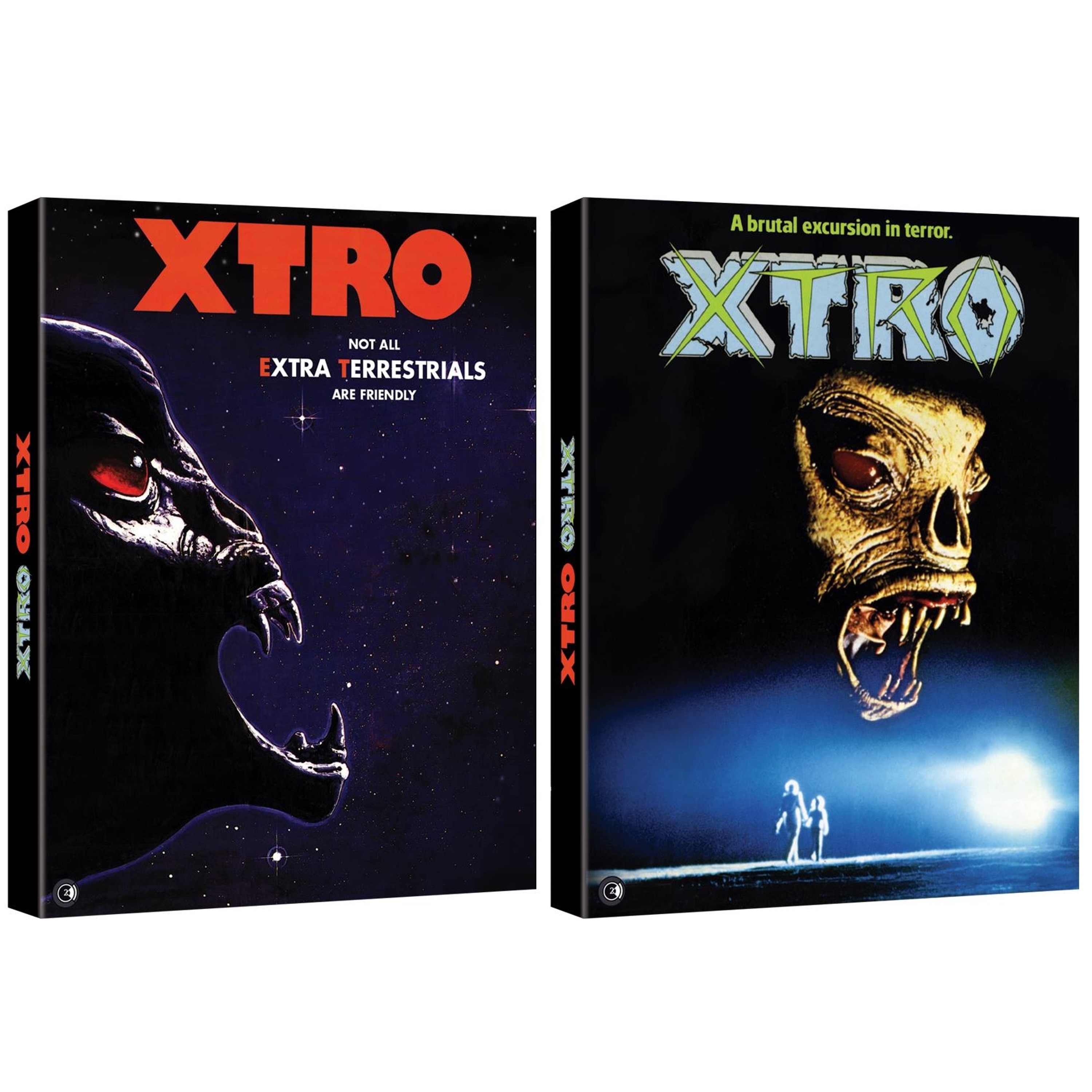 35th Anniversary Blu Ray of Xtro w/ producer Mark Forstater episode artwork