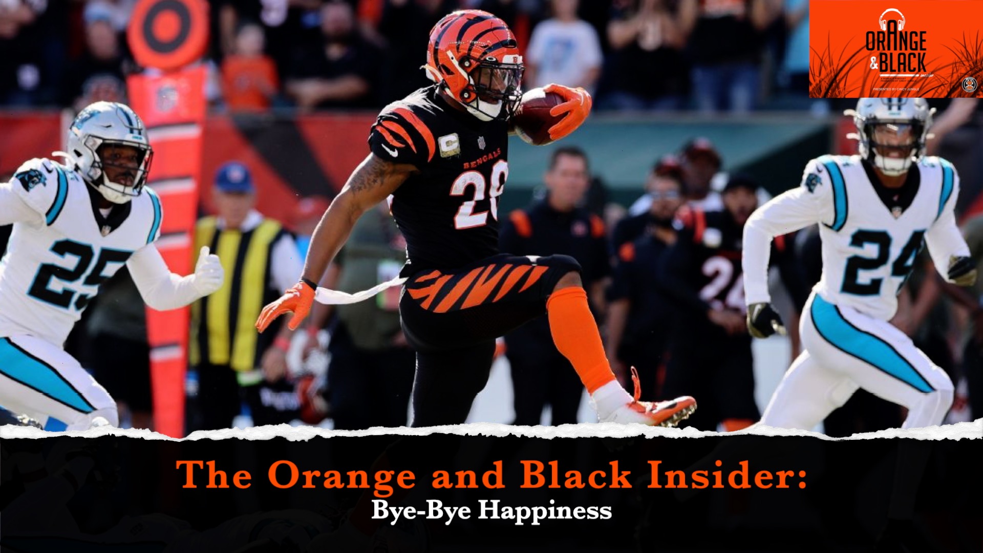 The Orange and Black Insider Bengals podcast: Bye-Bye Happiness episode artwork
