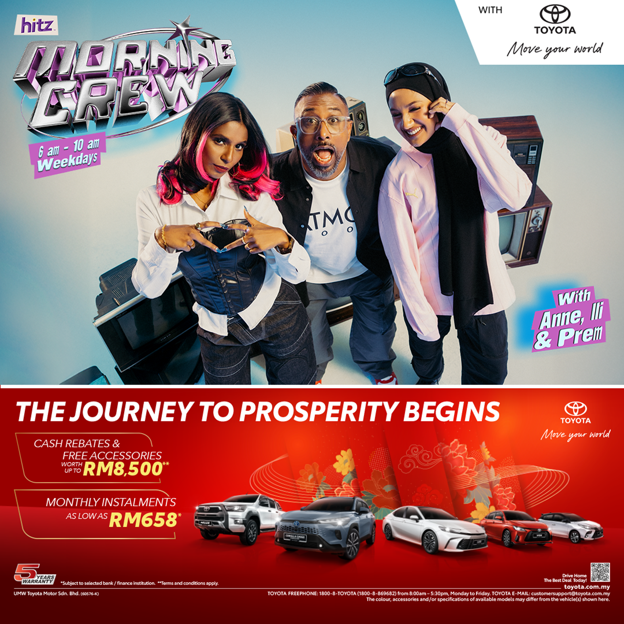 HITZ Morning Crew Rewinds! -Radio Station [ENG]