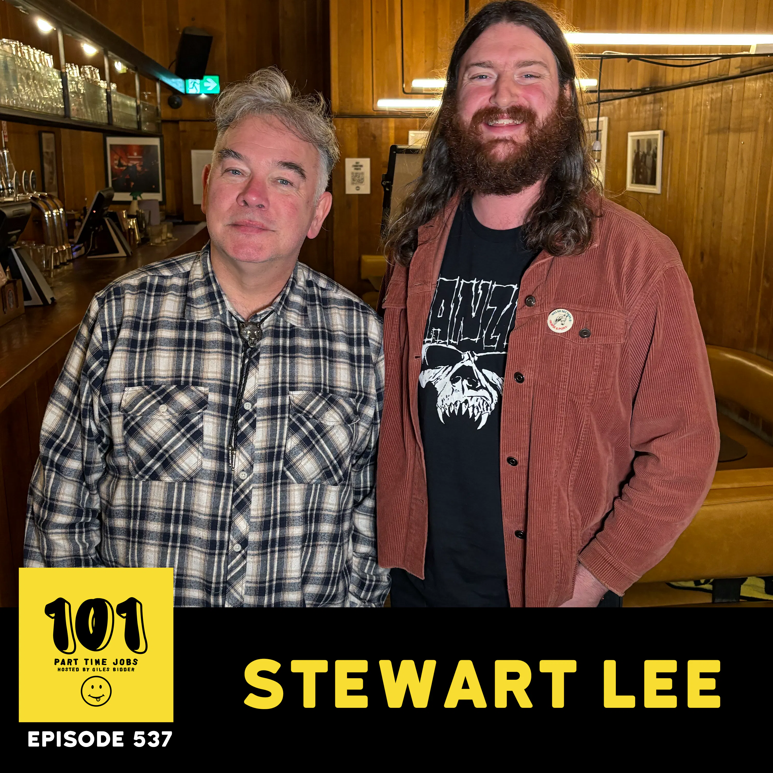 Stewart Lee - "I left comedy for five years and started again" episode artwork
