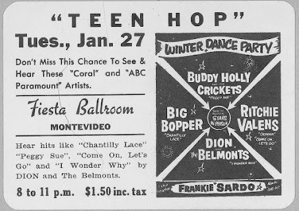 WINTER DANCE PARTY: JANUARY 27, 1959