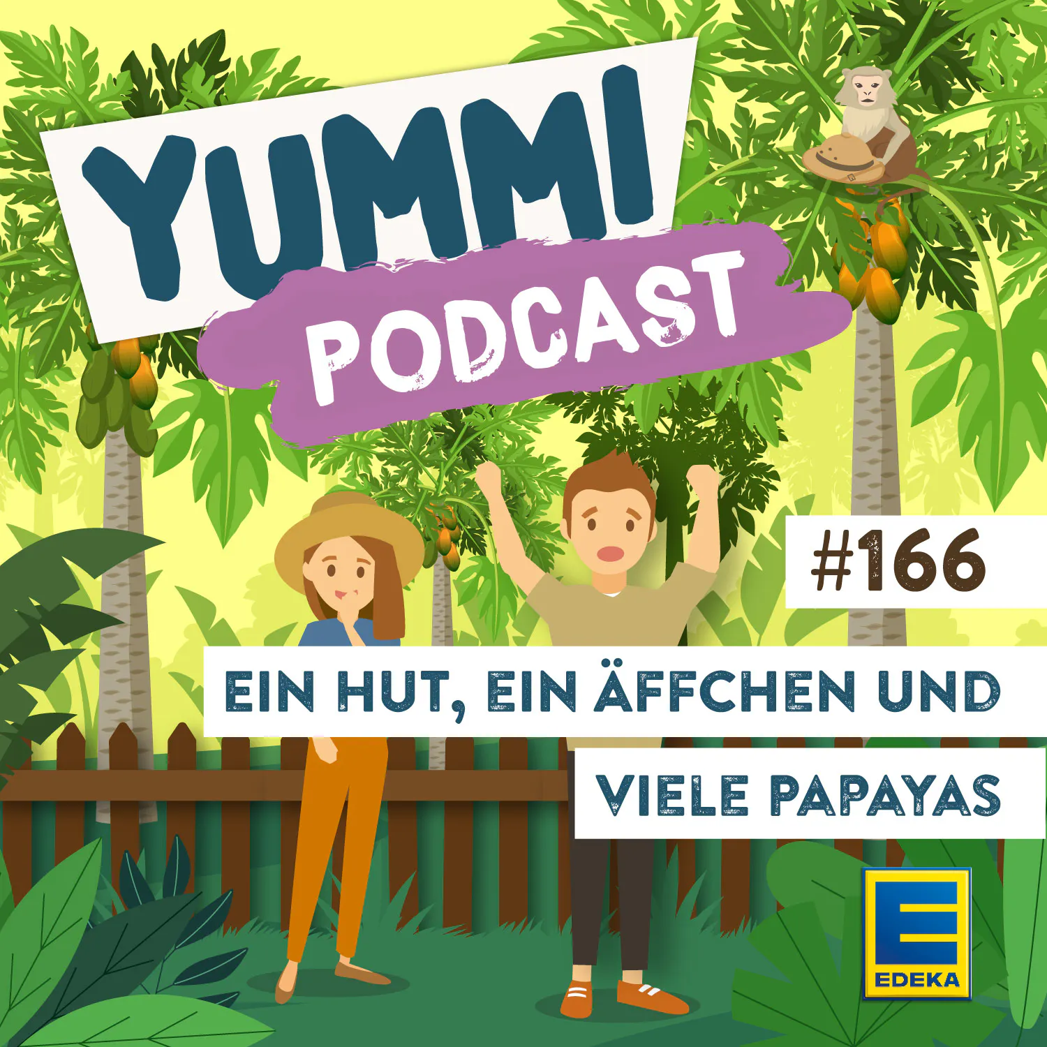 Cover: Ein Hut, ein Äffchen und viele Papayas