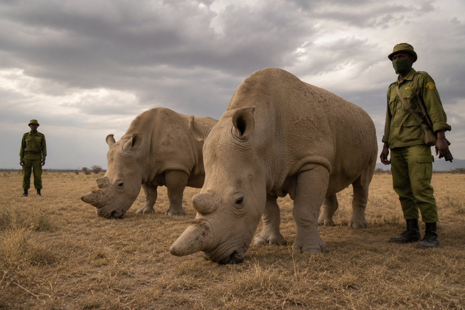 The Last Two | Northern White Rhinoceros