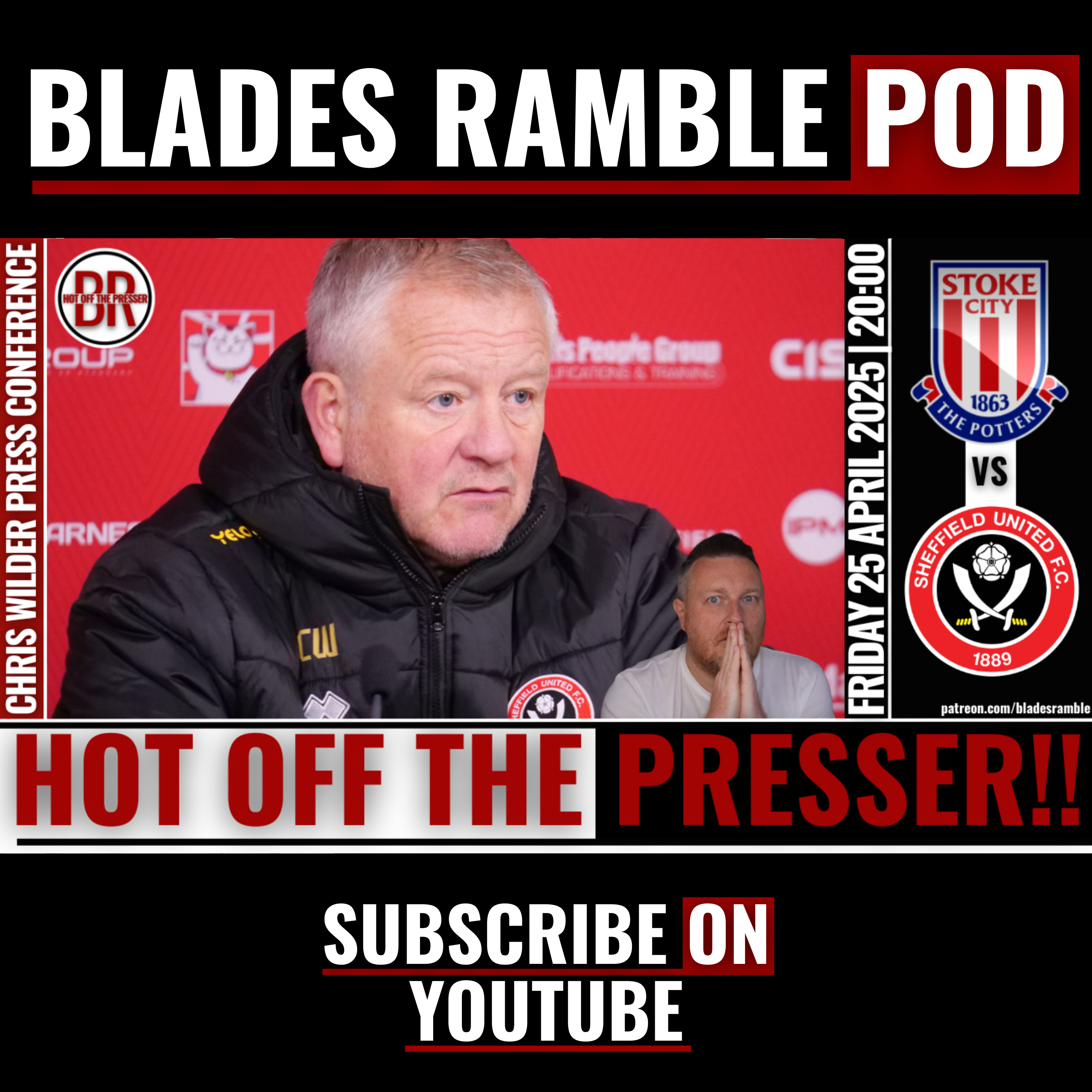 🗞️⚔️ HOT OFF THE PRESSER ⚔️🗞️ | STOKE v SHEFFIELD UNITED – PRESS CONFERENCE REACTION LIVE!