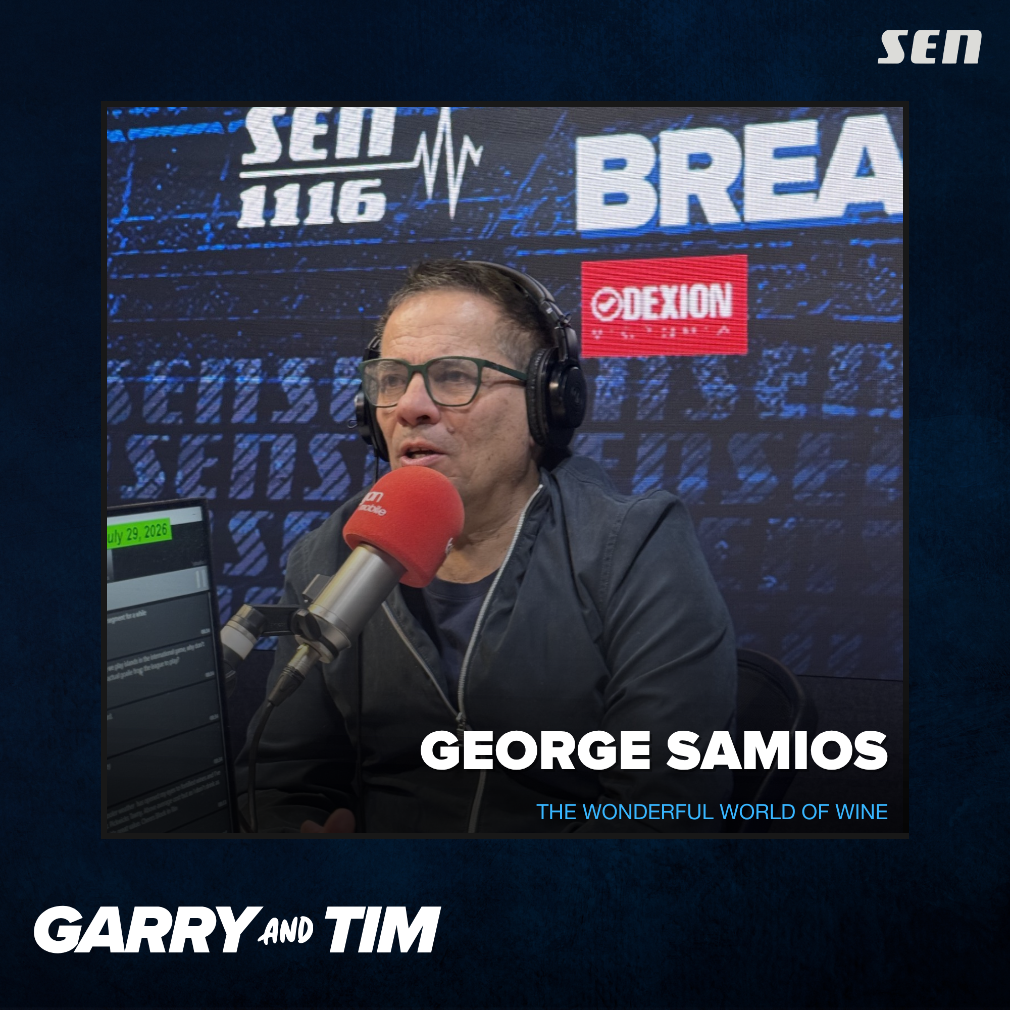 George Samios, The Wonderful World of Wine (29.07.26)