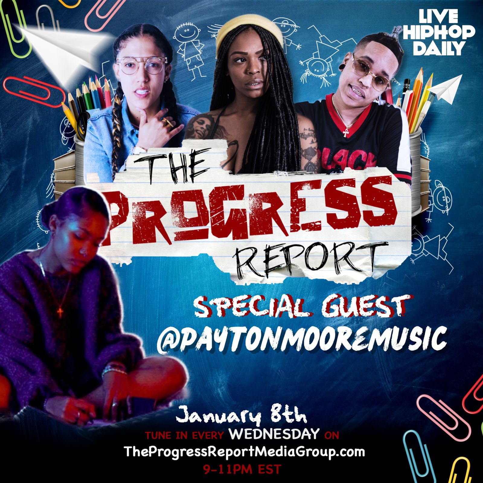 Payton Moore Talks Being A Part Of A Girls Group At Age 13 & Singing Since The Age Of 8