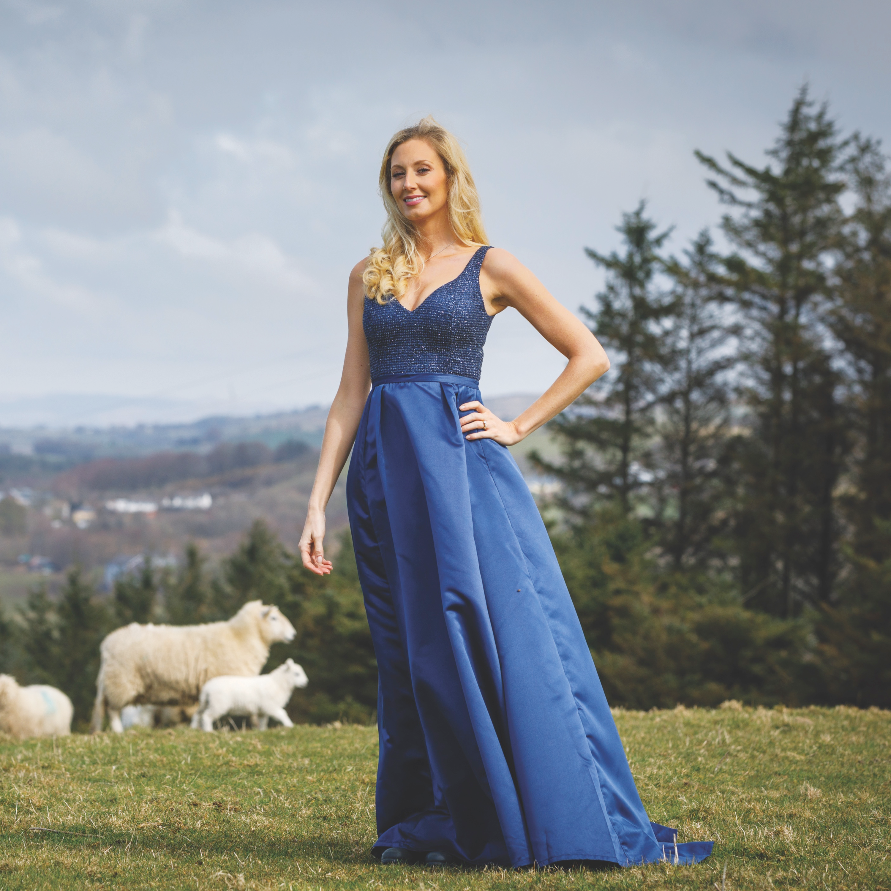 3. She sings to sheep! Meet the sheep-farming opera singer Gwawr Edwards
