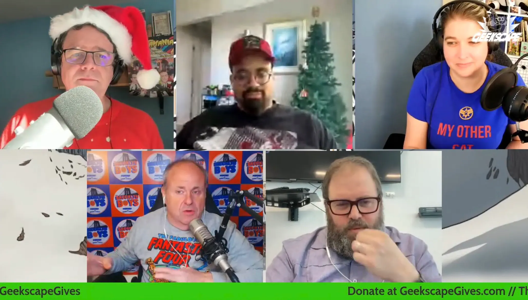 Marvel Movie Talk on The Sixth Annual Geekscape Holiday Livestream episode artwork