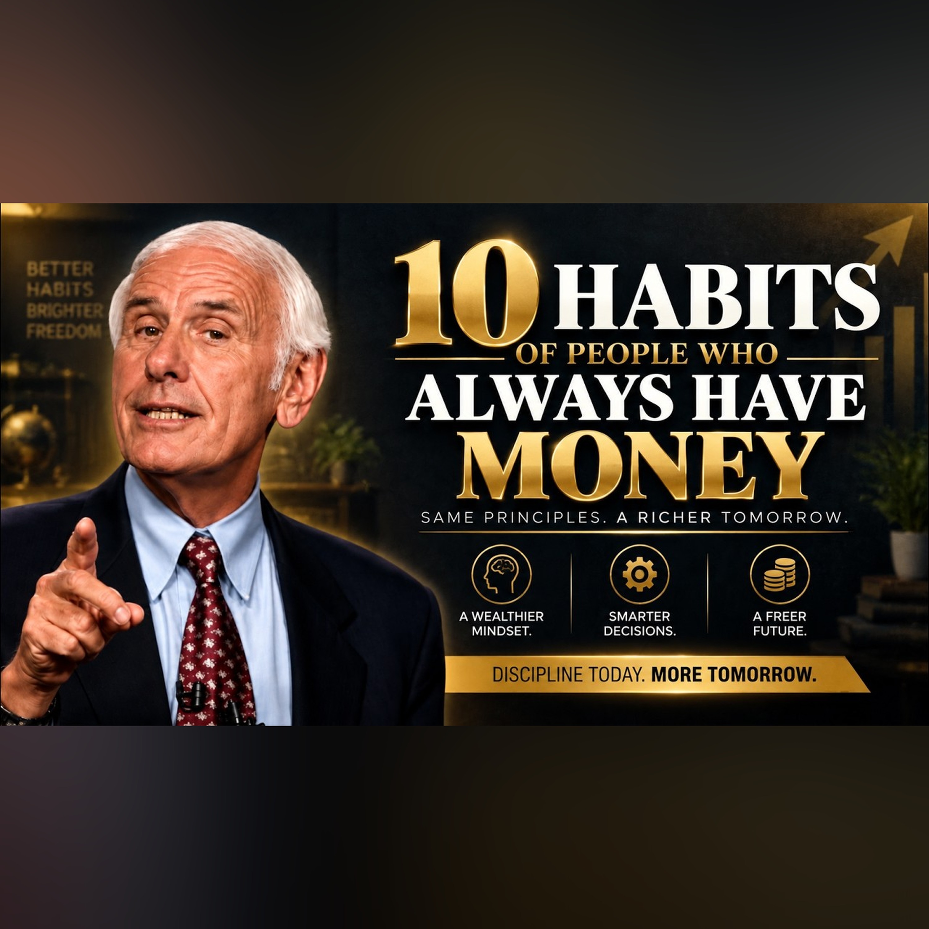 10 Habits of People Who Never Run Out of Money | Jim Rohn Motivation
