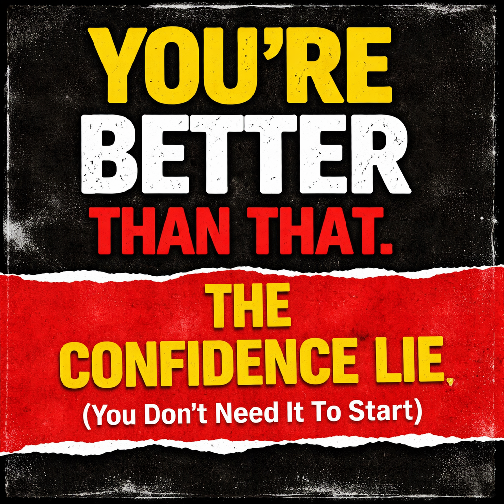 YABTT: The Confidence Lie (You Don't Need It To Start) episode artwork