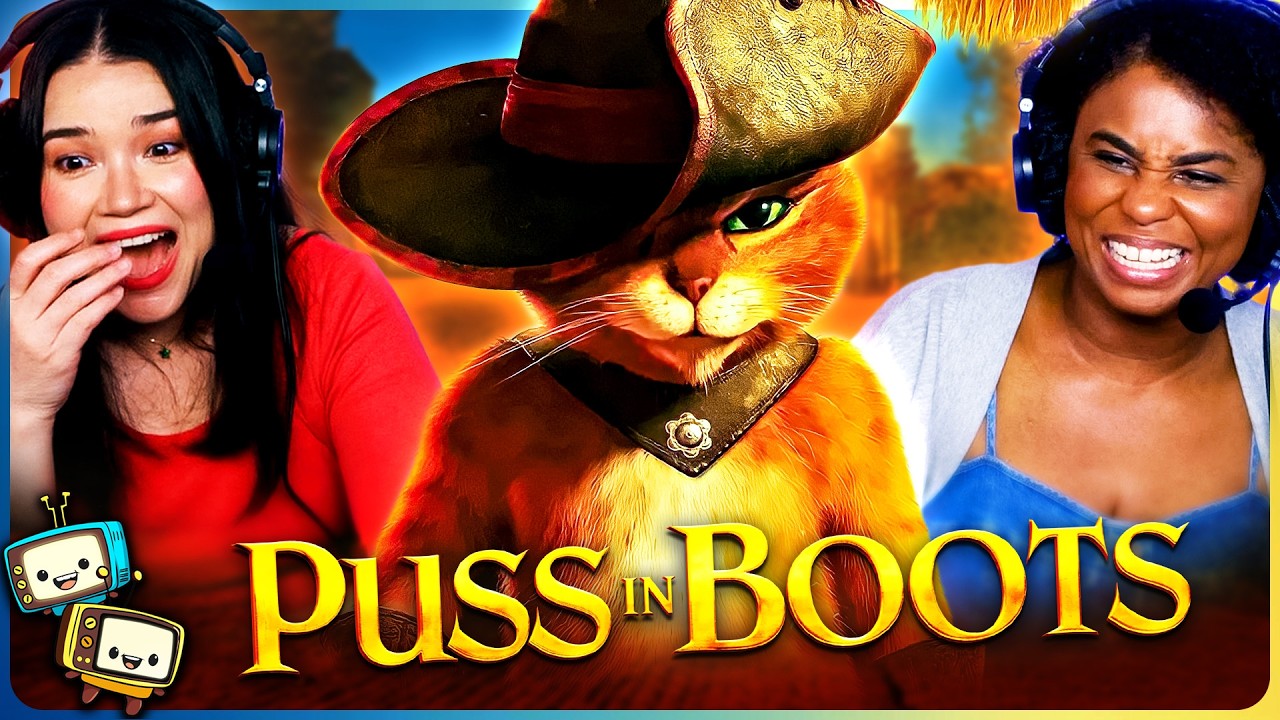 PUSS IN BOOTS Movie Reaction! | First Time Watch! | Antonio Banderas, Salma Hayek, Zach Galifianakis episode artwork