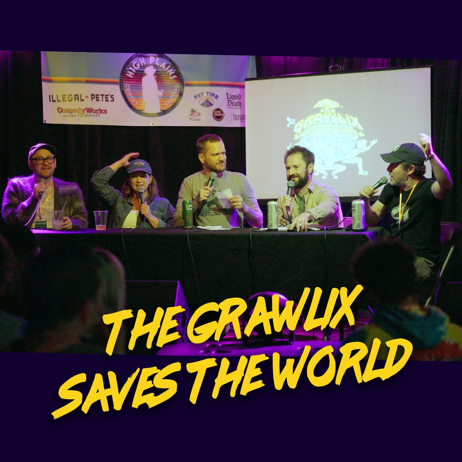 Grawlix Saves the World: Live Competitive Advice at High Plains Comedy Fest (with Josh Gondelman and Laura Peek!)
