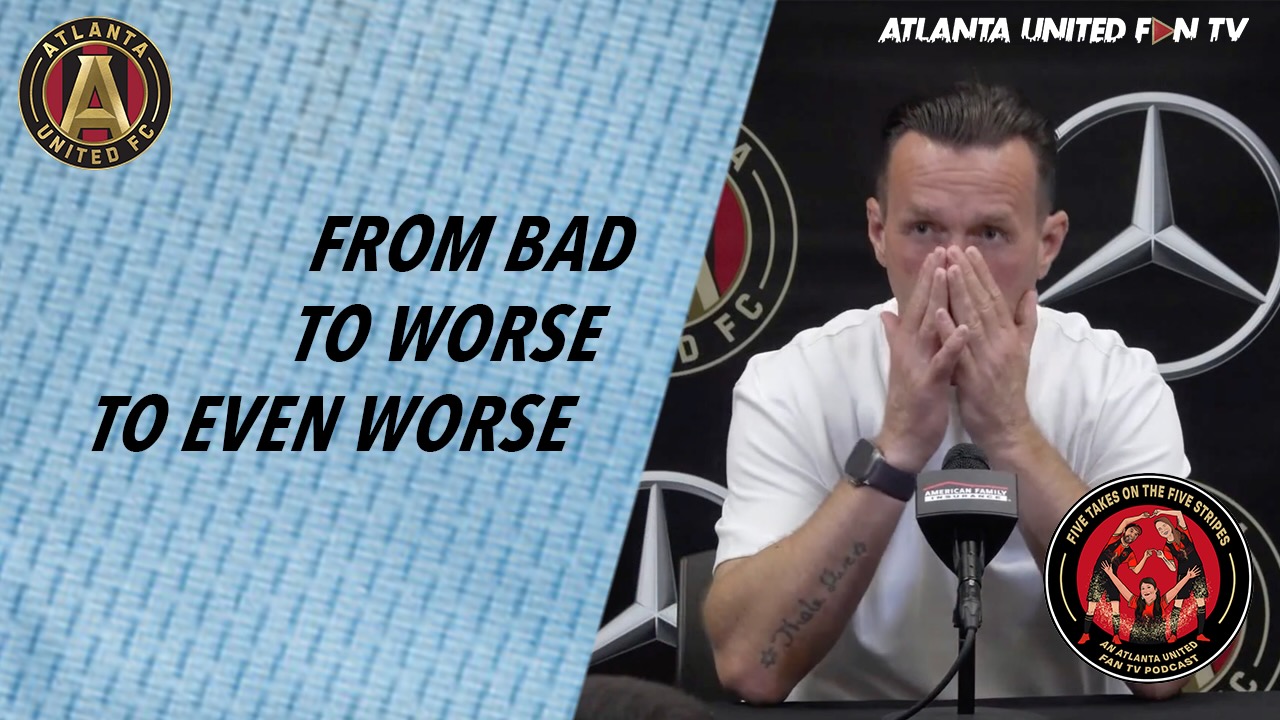 The one where Charlotte kept their crown and we're feeling pretty down | Five Takes on the Five Stripes | An Atlanta United Fan TV Podcast episode artwork