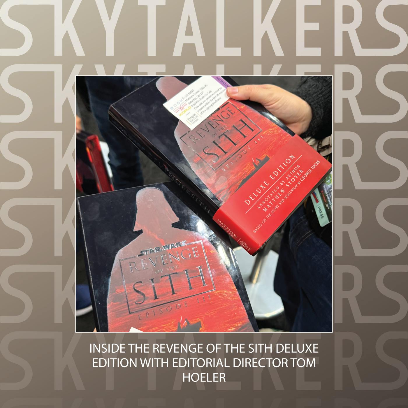 Inside the New Revenge of the Sith Deluxe Edition with Editorial Director Tom Hoeler Inside the New Revenge of the Sith Deluxe Edition with Editorial Director Tom Hoeler