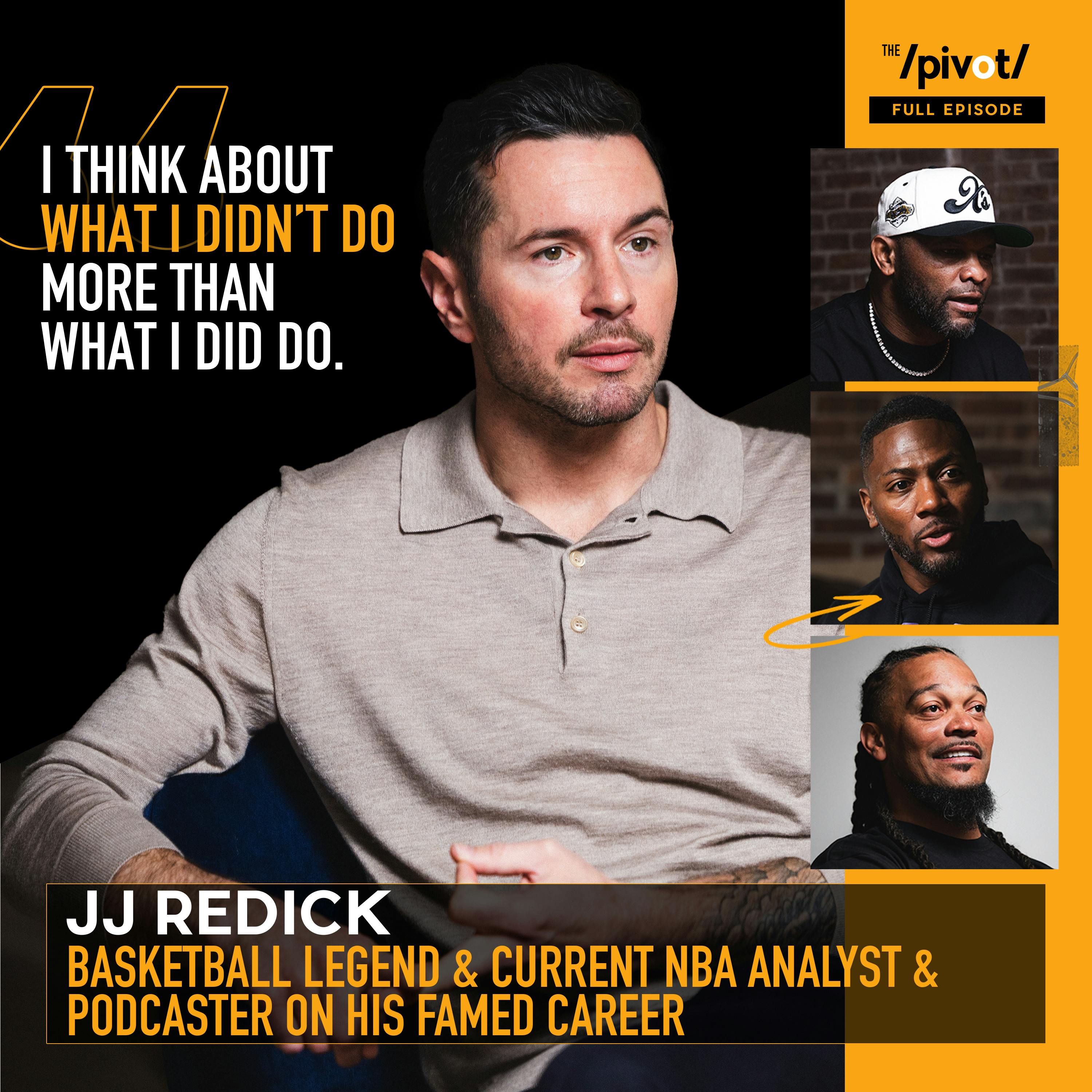 JJ Redick: Duke Legend, former NBA star turned TV analyst and podcaster, shares his storied journey of basketball, perseverance and rapid rise in media, recently teaming up with Lebron & answers if be