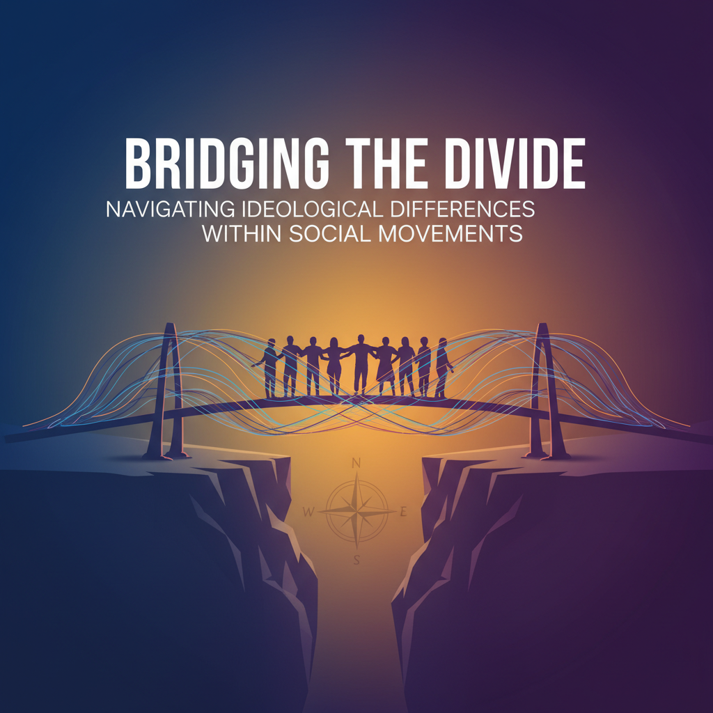 Bridging the Divide: Navigating Ideological Differences within Social Movements