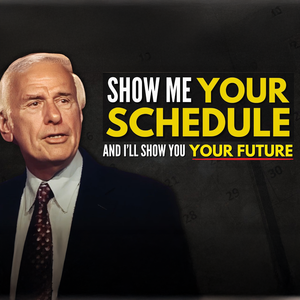 You Don’t Need a Sign — You Need a Schedule | Jim Rohn Motivation
