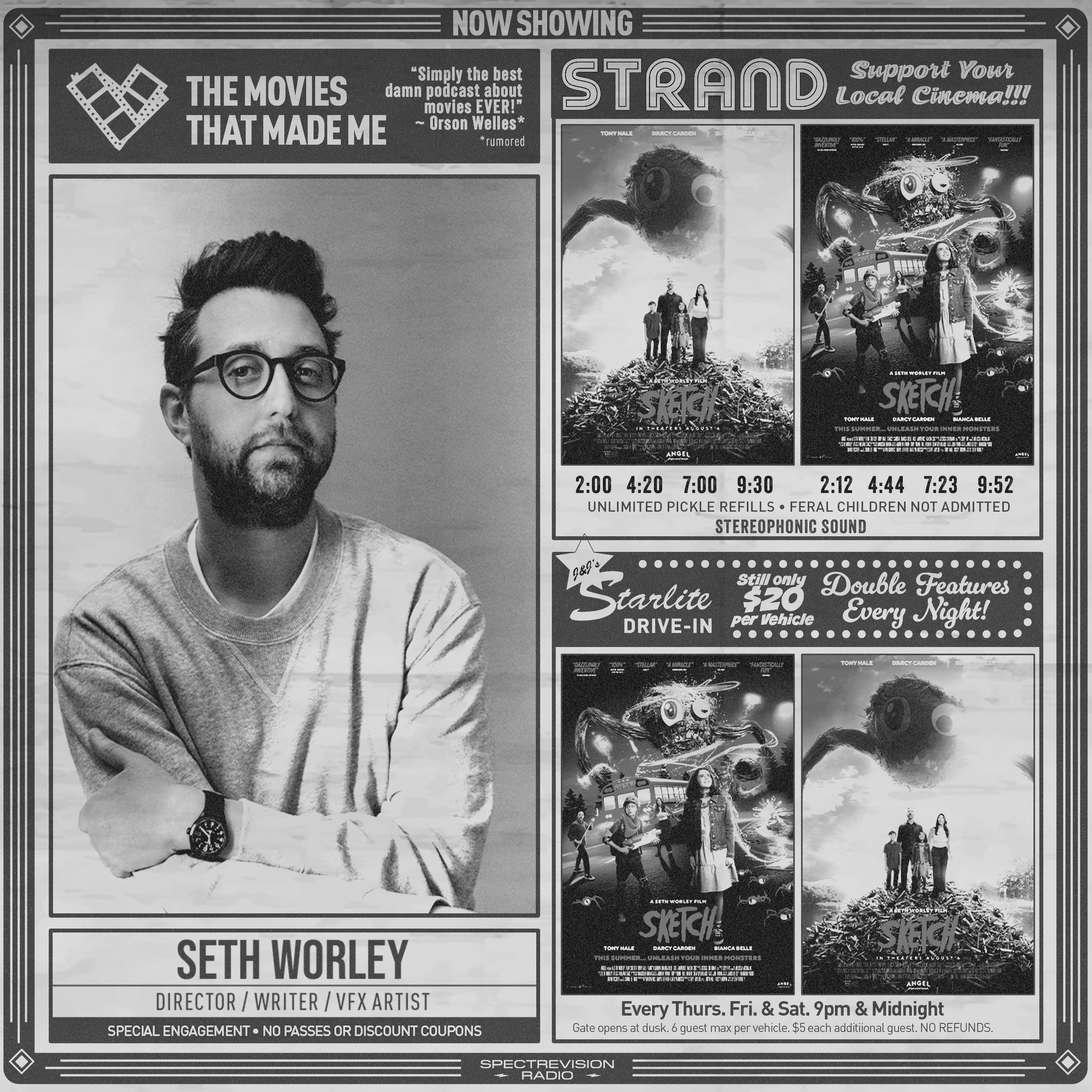 SKETCH writer/director/VFX artist Seth Worley