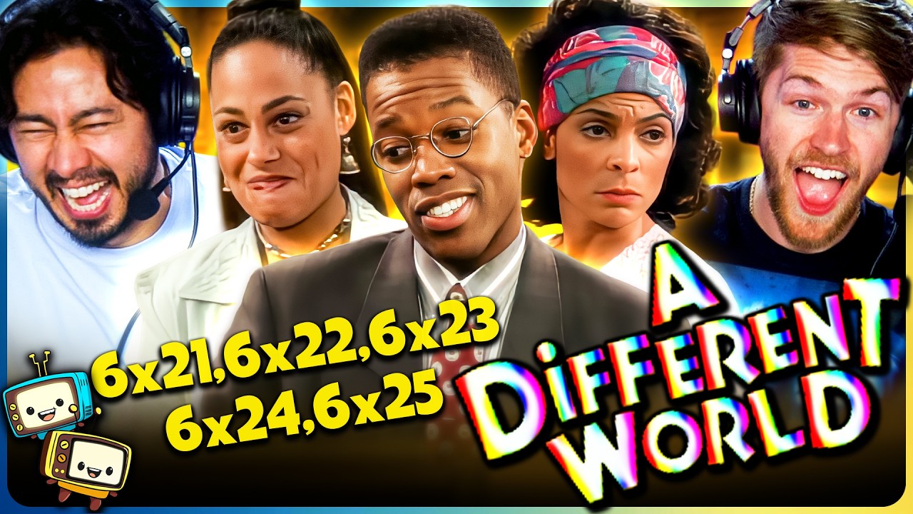 A DIFFERENT WORLD Season 6 Episodes 21-25 Reaction! | Jasmine Guy, Kadeem Hardison, w/ Jaby Koay episode artwork