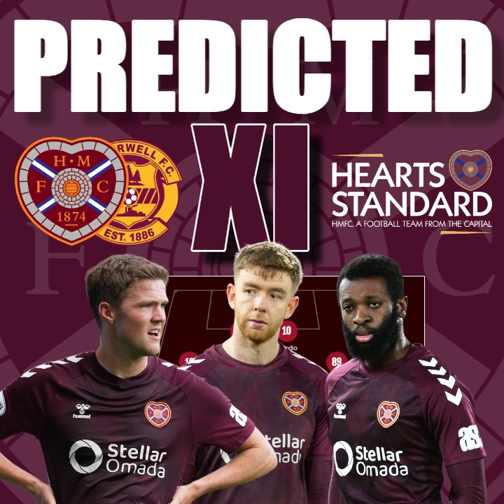 PREDICTED XI | Do Findlay and Milne return? | Spittal for Chesnokov? | Hearts v Motherwell